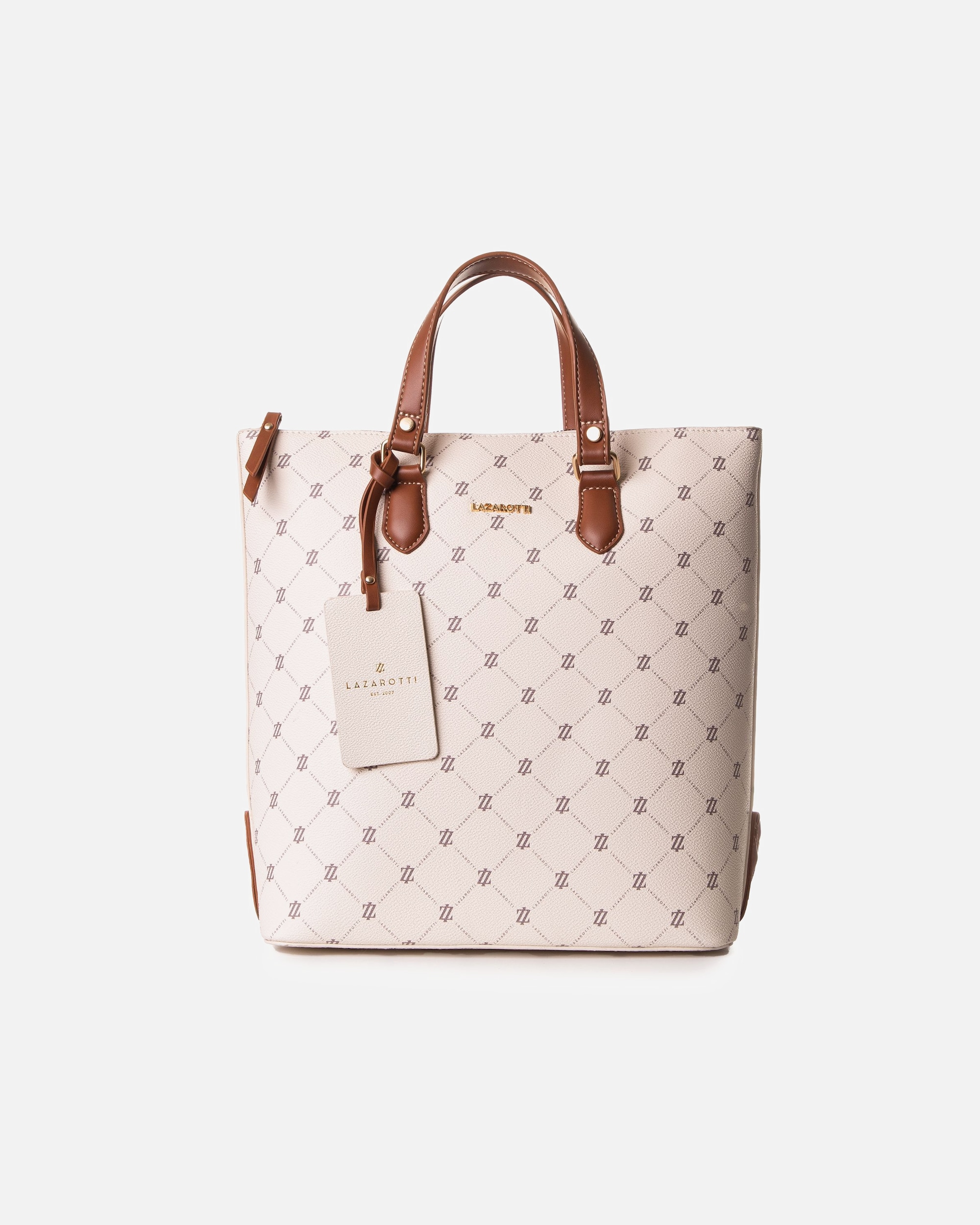 Rucksack für Männlich Lazarotti Palermo Rucksack ecru