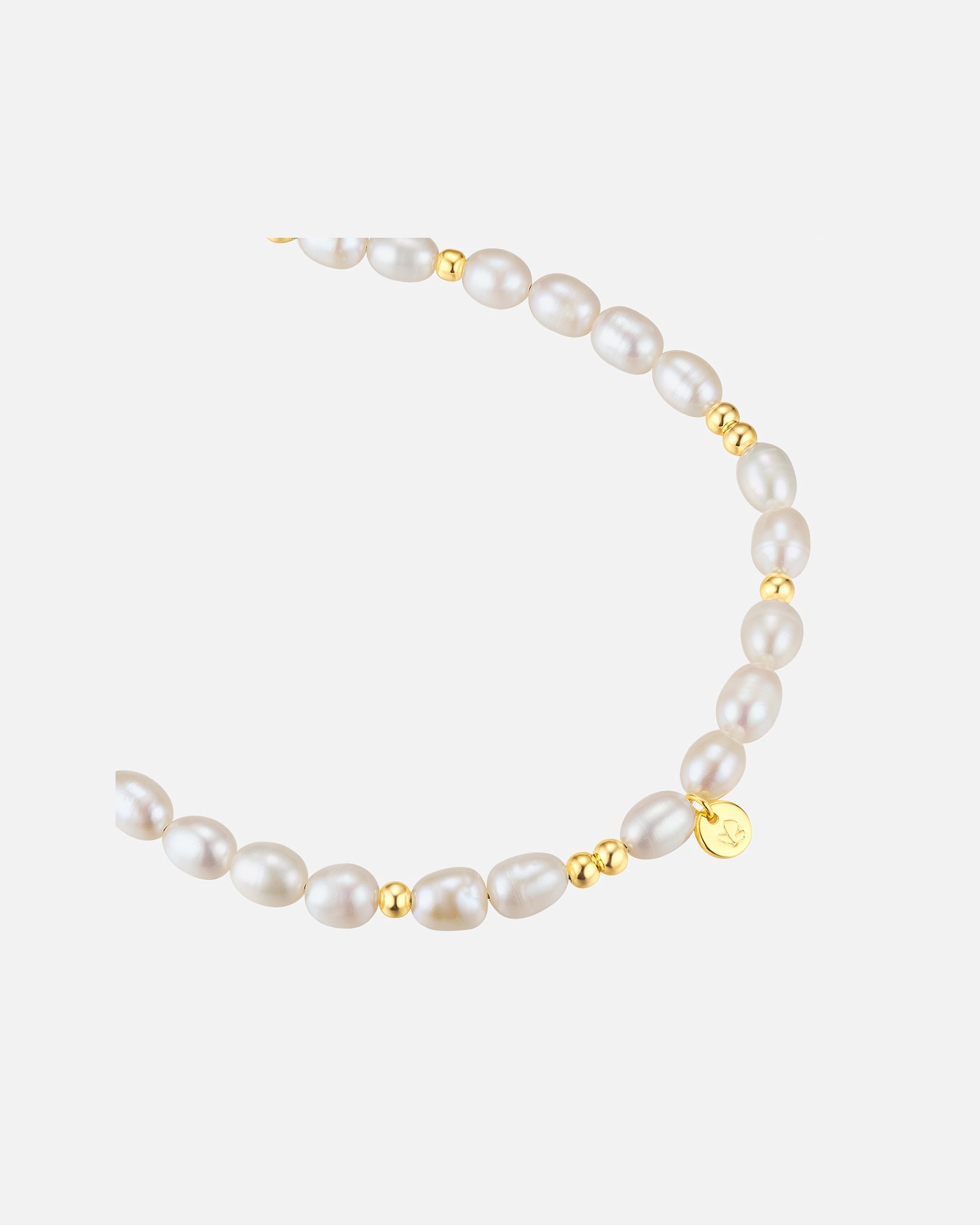 Bracelet for FemmeGlanzstücke MünchenSüßwasser-Zuchtperle en Perlenarmband en Perlen-Armband21 cm