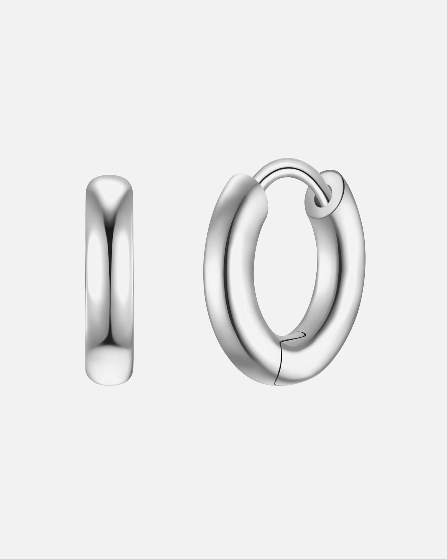 Créoles for FemmeCréoles en argent sterling en argent14,5 mm