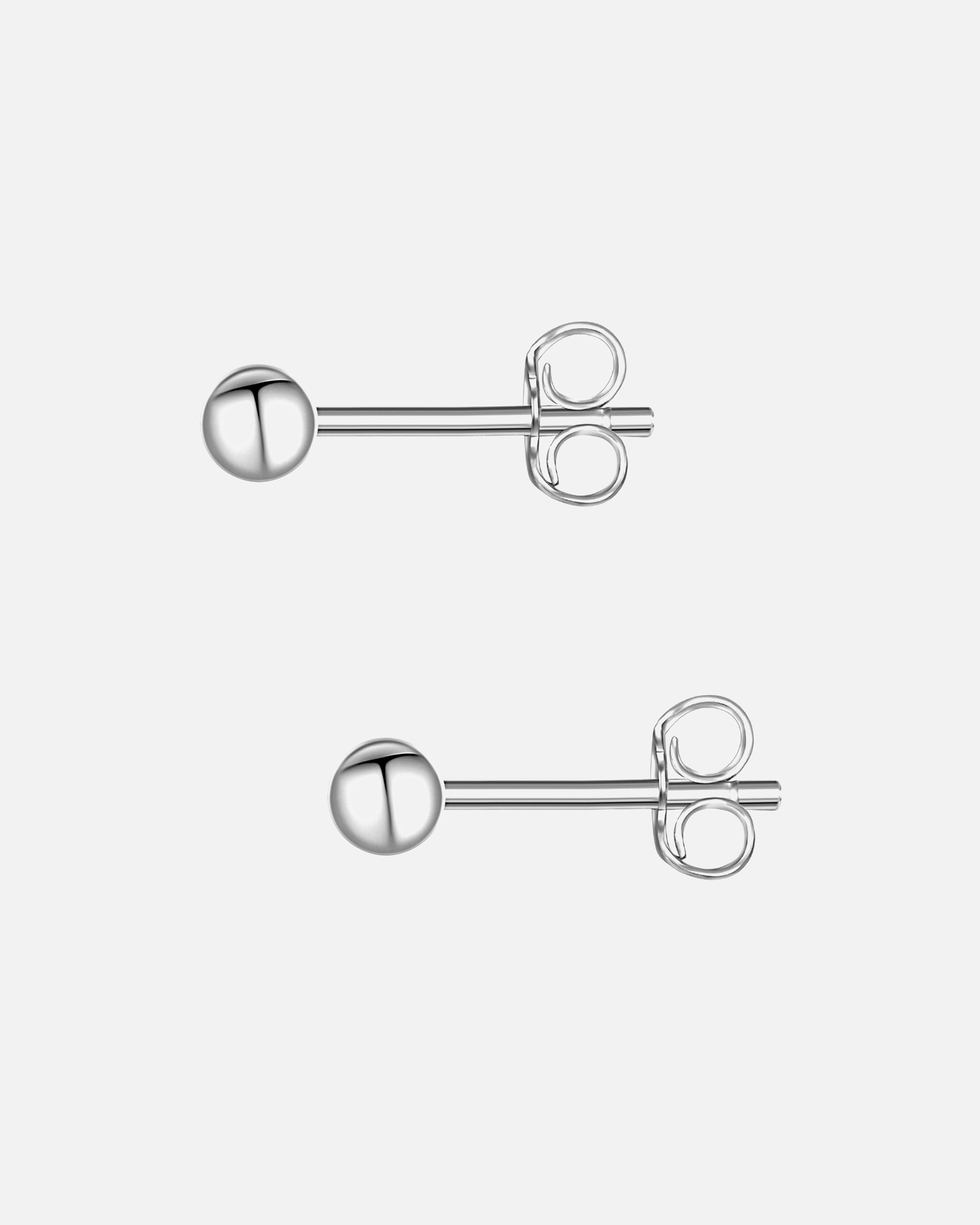 Boucle d'oreilles for FemmeGlanzstücke MünchenPuces d'oreilles en argent Argent sterling en Argent3,0 mm