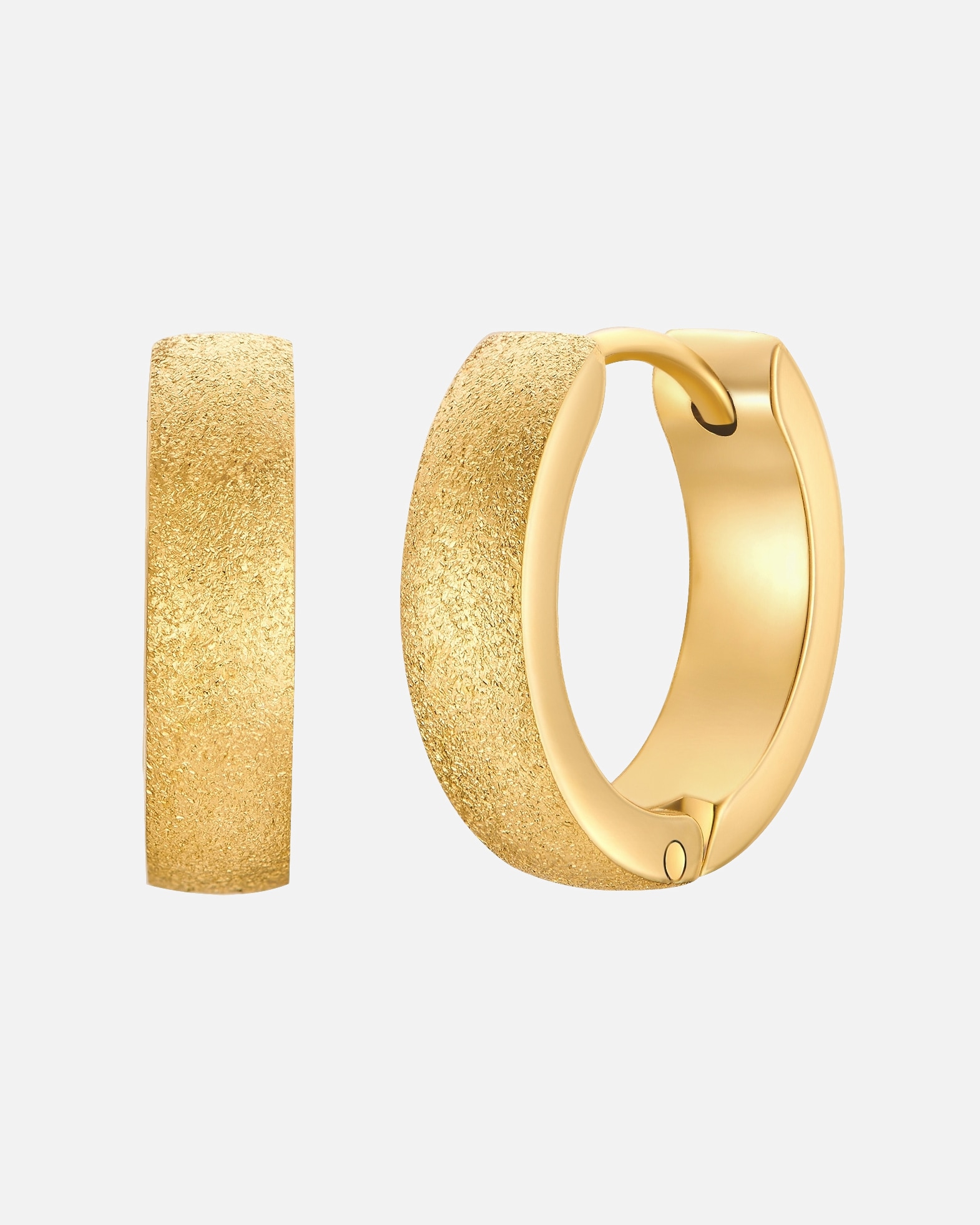 Créoles for FemmeEASTSIDEBoucles d´oreilles Acier inoxydable en Or jaune15,1 mm