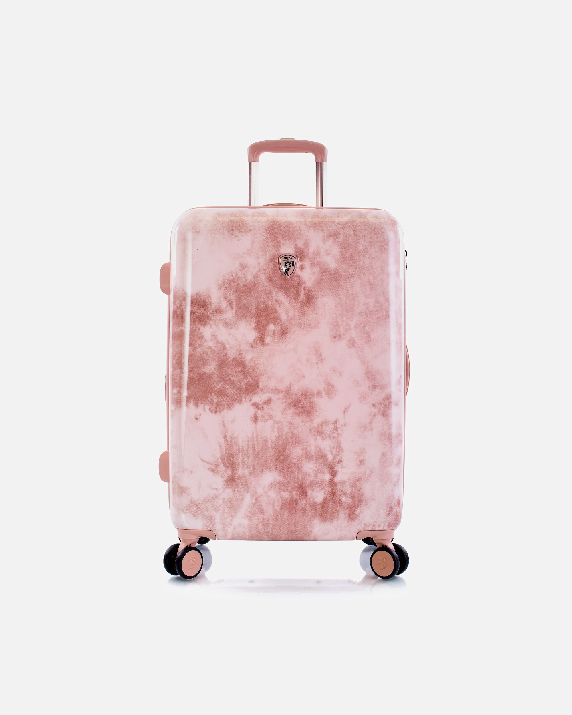 Valise trolley for HommeHeysBlack Camo 4 roulettes Trolley M 66 cm avec soufflet d'extensionrose