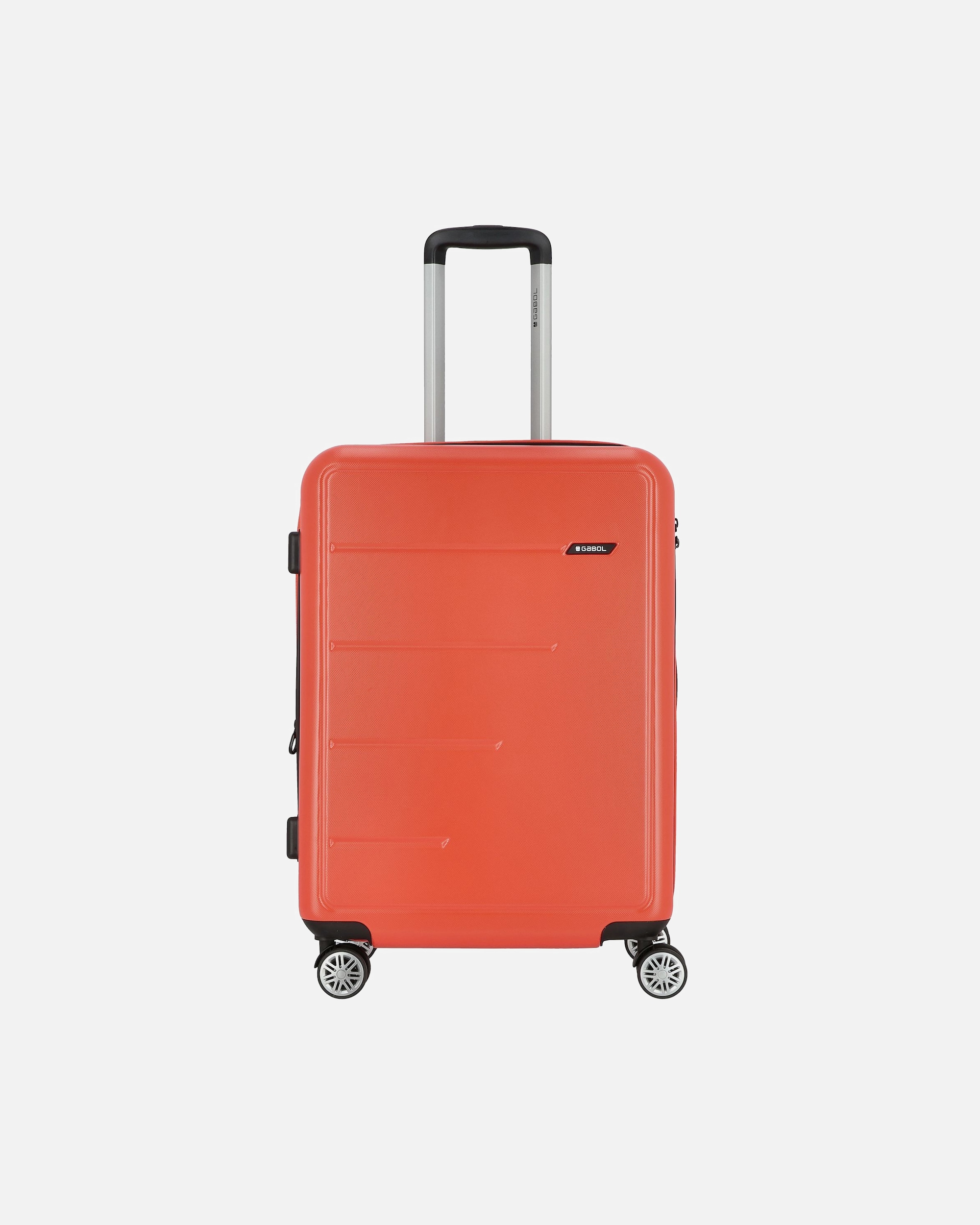 Valise trolley for HommeGabolFuture Plus 4 roulettes Trolley 66 cm avec soufflet d'extensioncoral