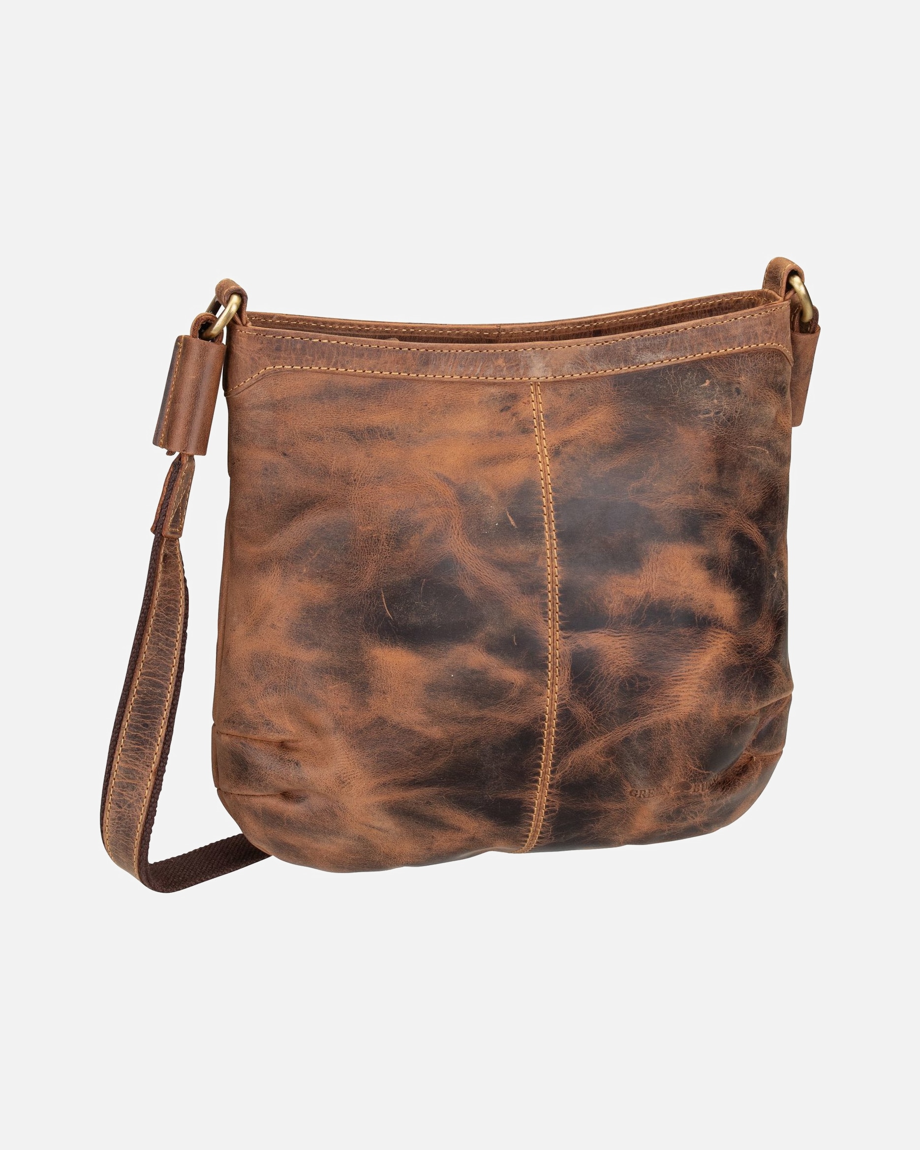 Umhängetasche für Weiblich Greenburry Vintage Umhängetasche brown