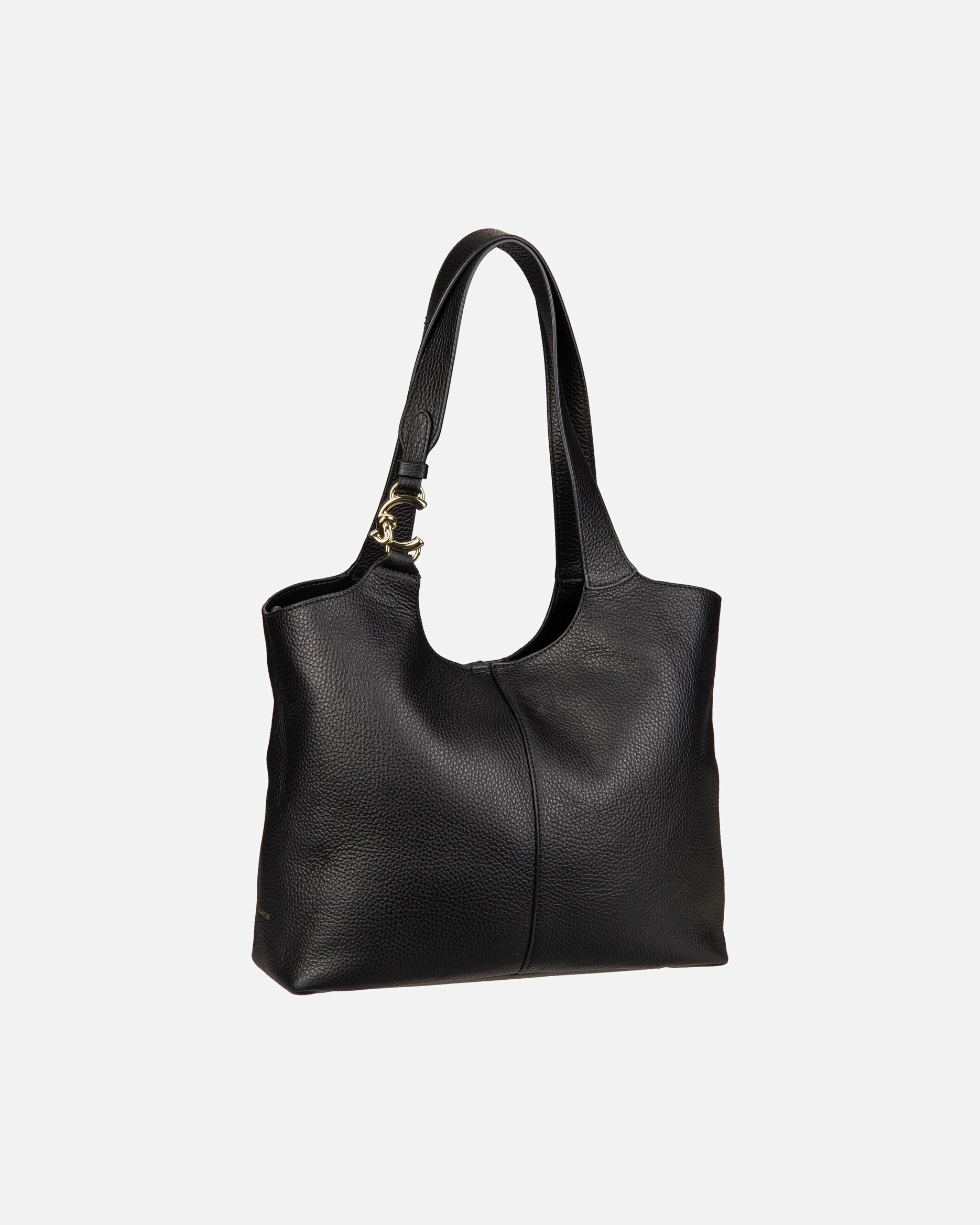 Handtasche für Weiblich Coccinelle C-Easy Schultertasche noir