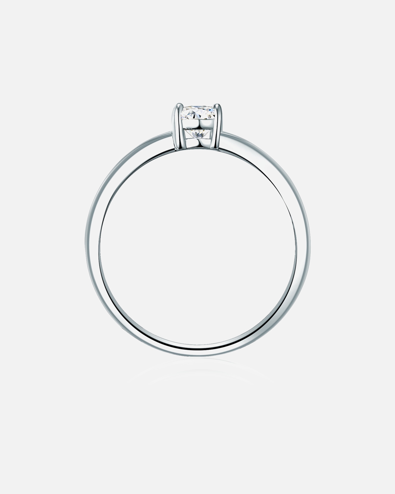 Bague for FemmeTrilaniBague en argent Argent sterling Oxyde de zirconium (CZ) en Argent58