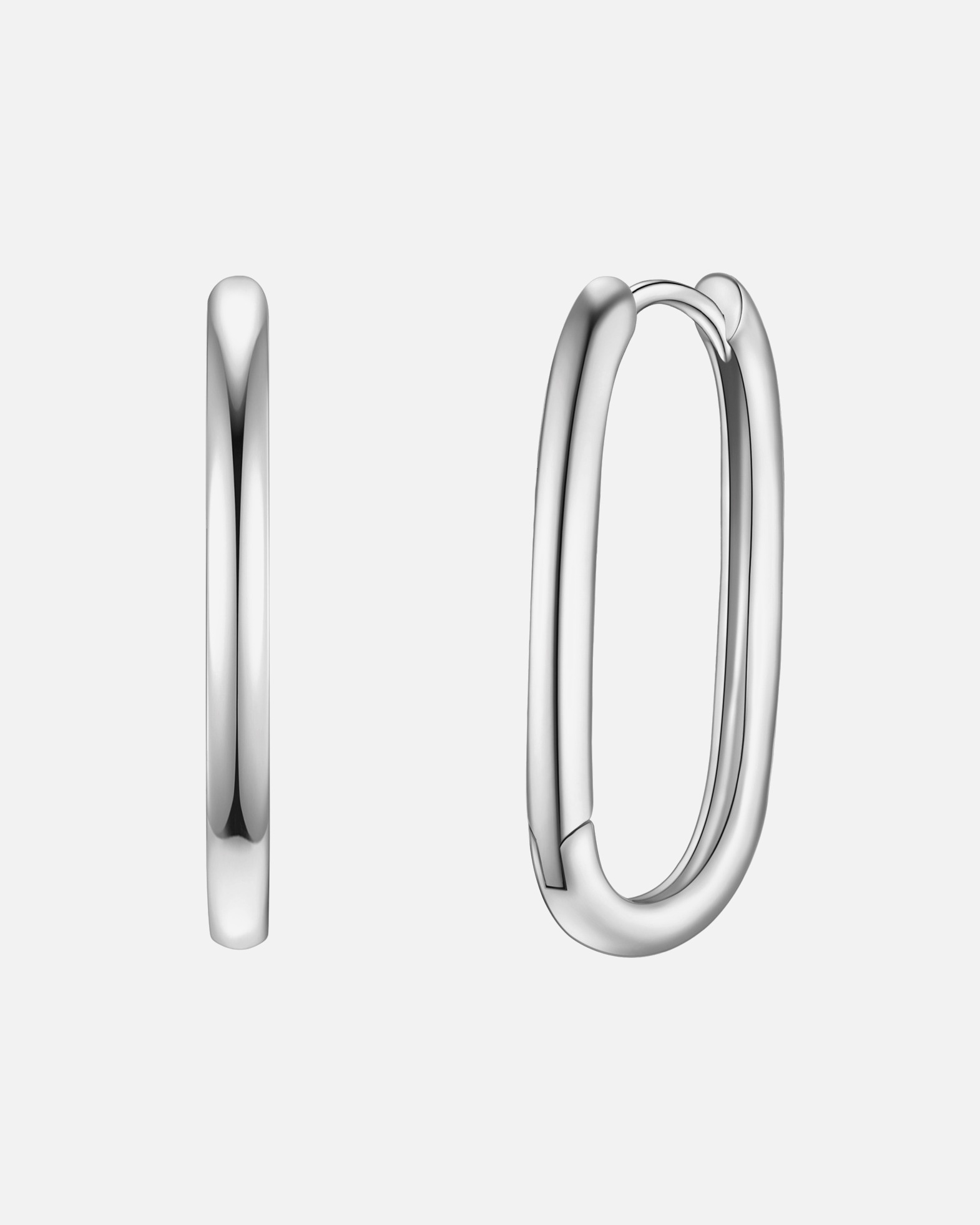 Créoles for FemmeCréoles en laiton argenté22,1 mm