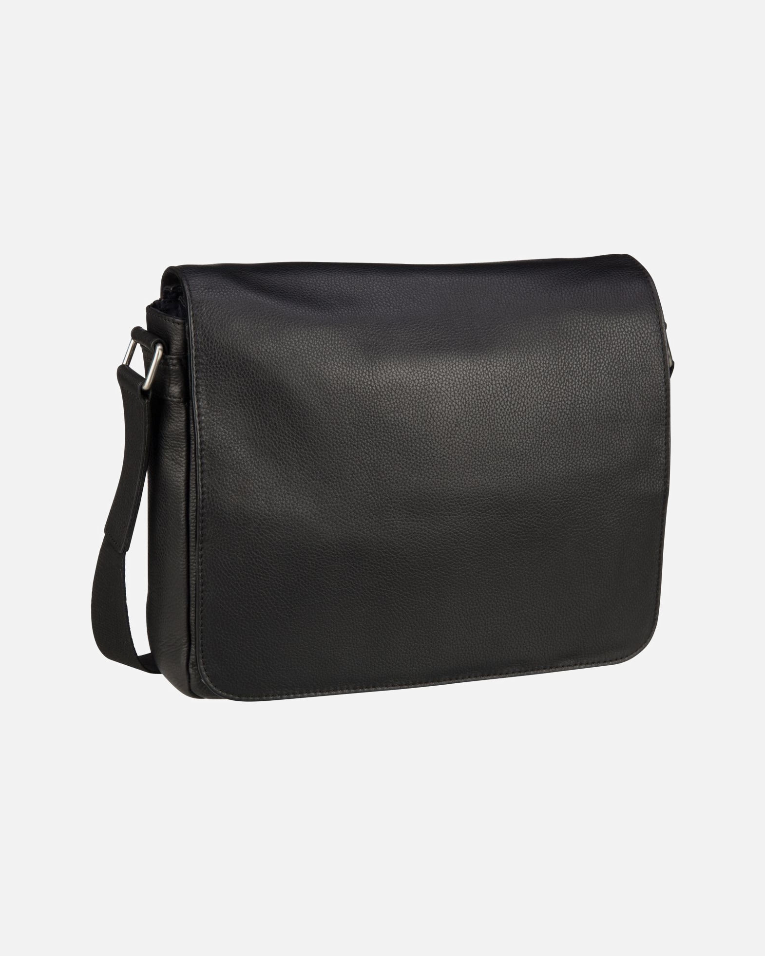 Sac pour ordinateur portable for HommeLeonhard HeydenBerlin Messenger Sac à bandoulière en cuir 32 cm Compartiment pour ordinateur portableschwarz