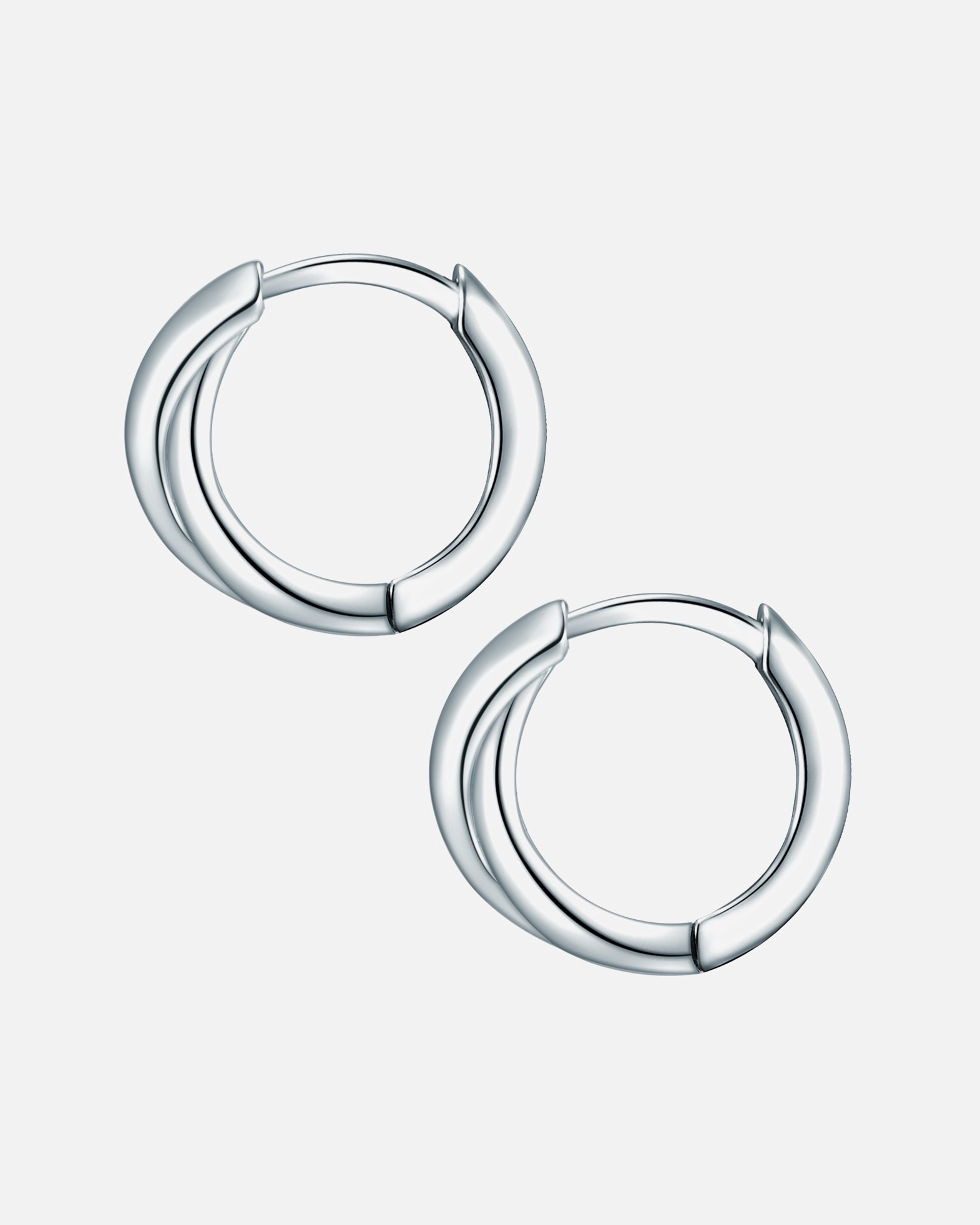 Créoles for FemmeRafaela DonataCréoles en argent Argent sterling en Argent12,2 mm