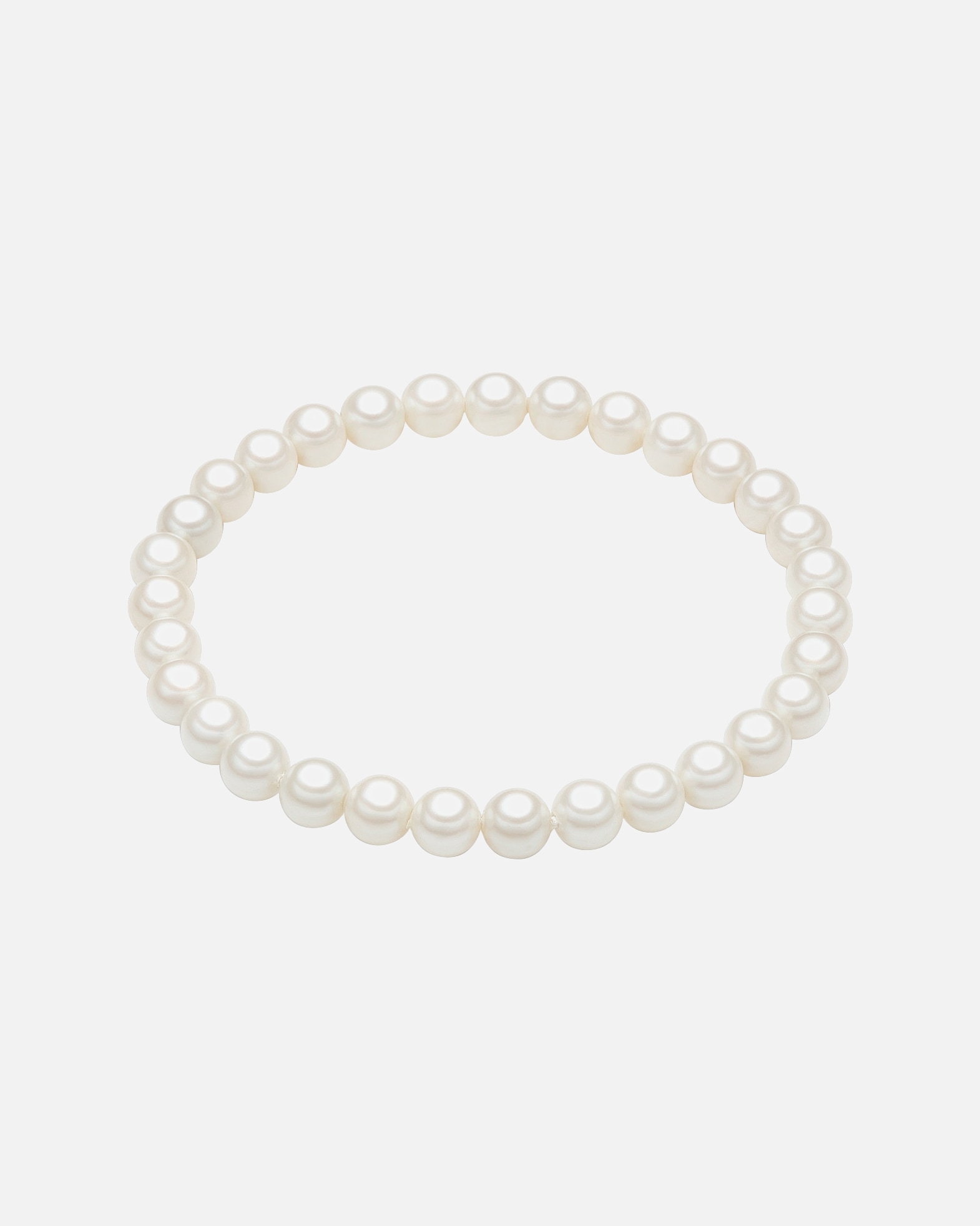 Bracelet for FemmeLulu & JaneBracelet en perles Perles organiques Perles organiques en Blanc16 cm