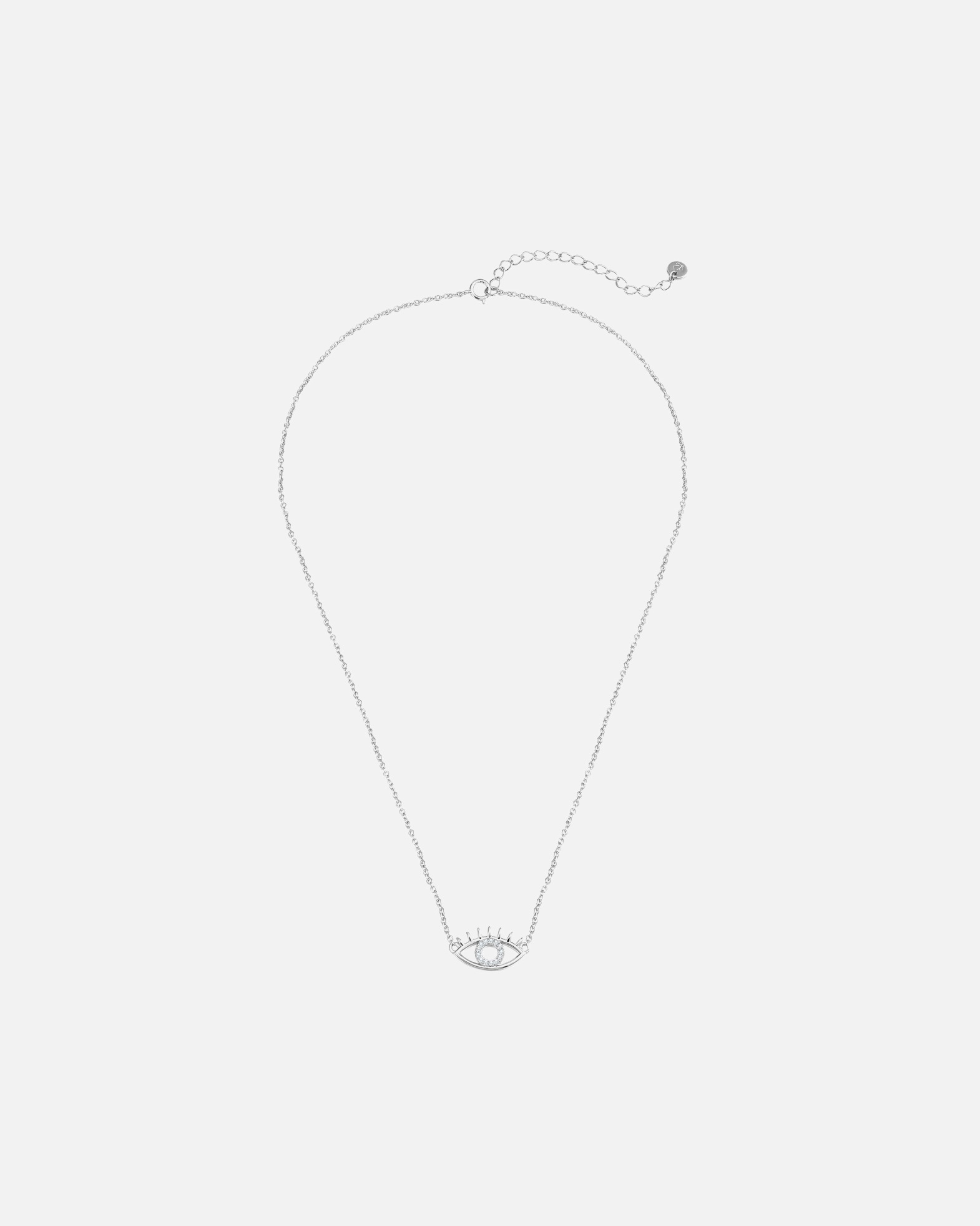 Collier for FemmeGlanzstücke MünchenChaîne Œil omniscient en Argent sterling en Argent40,0 cm Basiskette + 5,0 cm Verlängerung