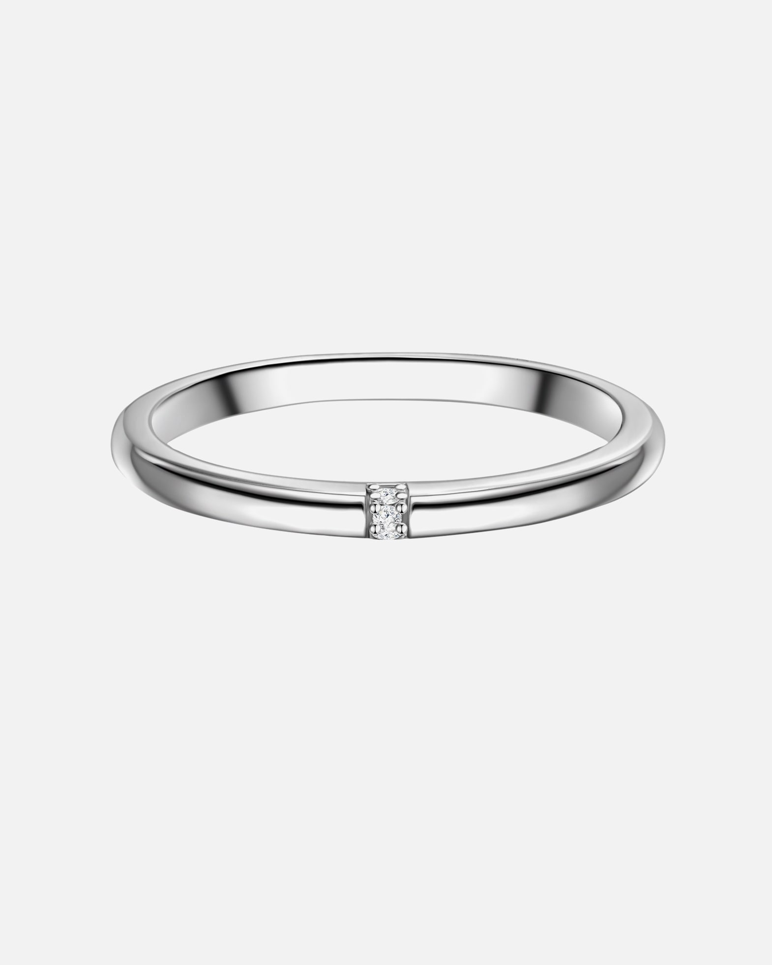 Bague for FemmeGlanzstücke MünchenBague en argent Argent sterling Oxyde de zirconium (CZ) en Argent48