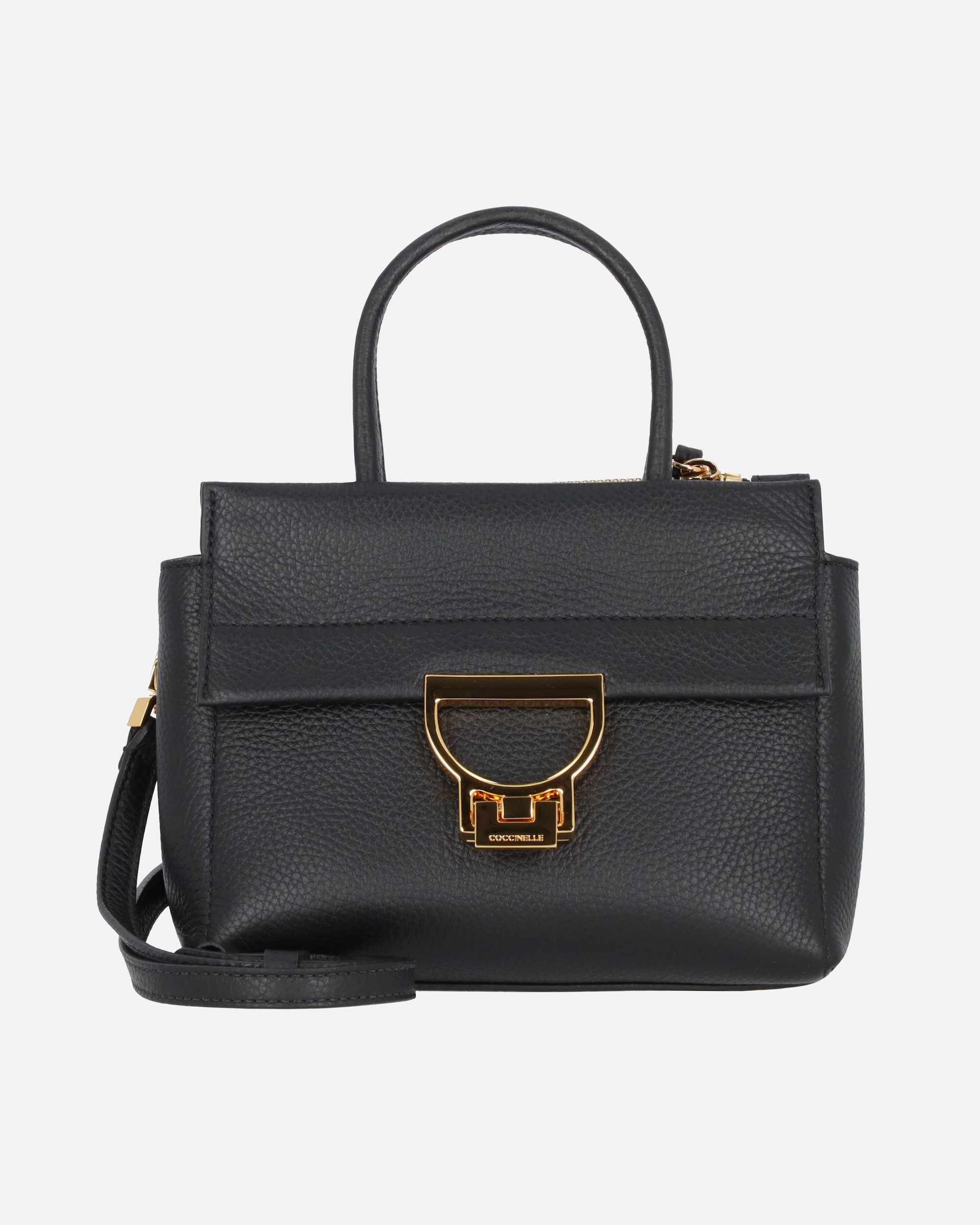 Tasche für Weiblich Coccinelle Arlettis Henkeltasche noir