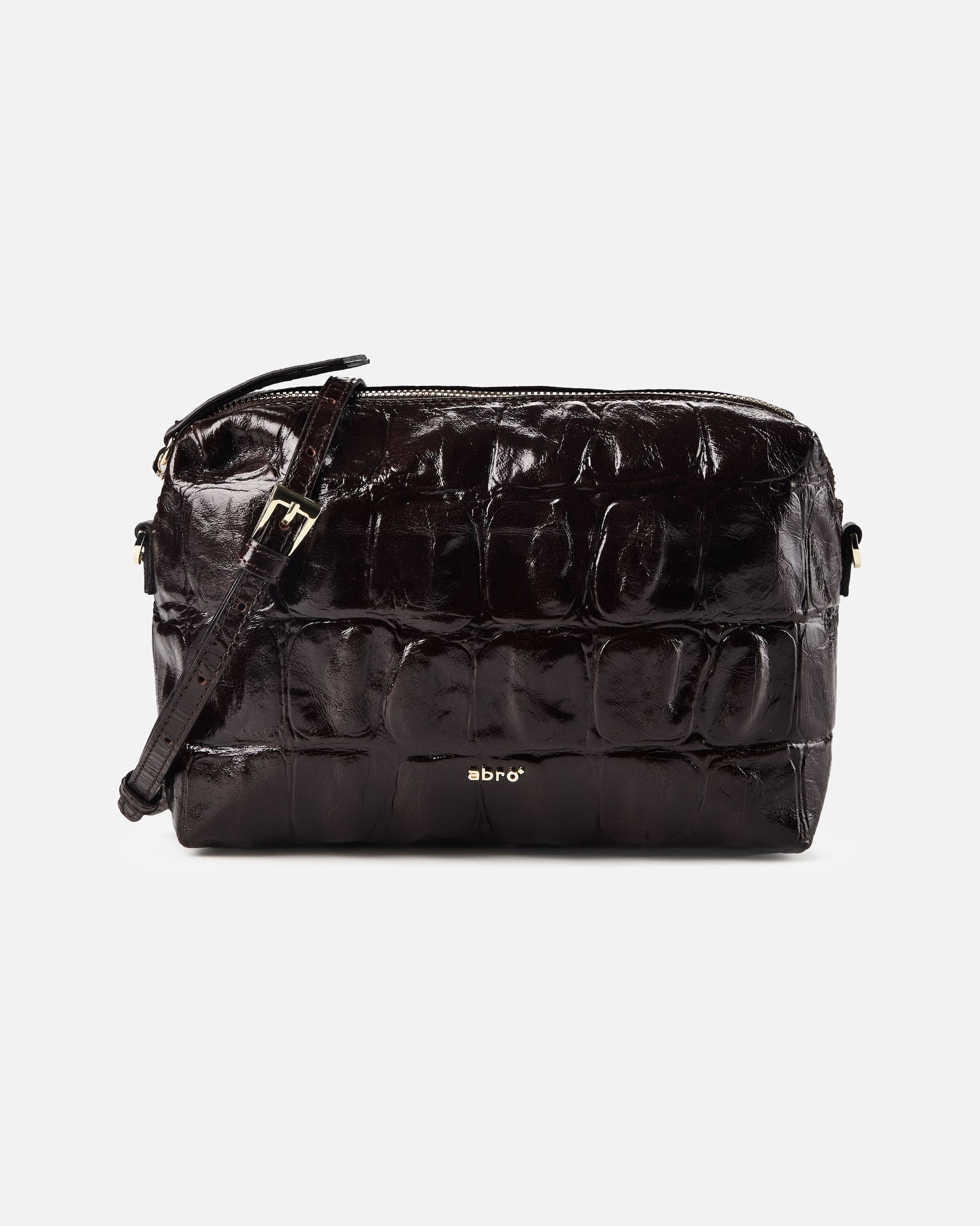 Tasche für Weiblich abro Kaia Umhängetasche dark brown