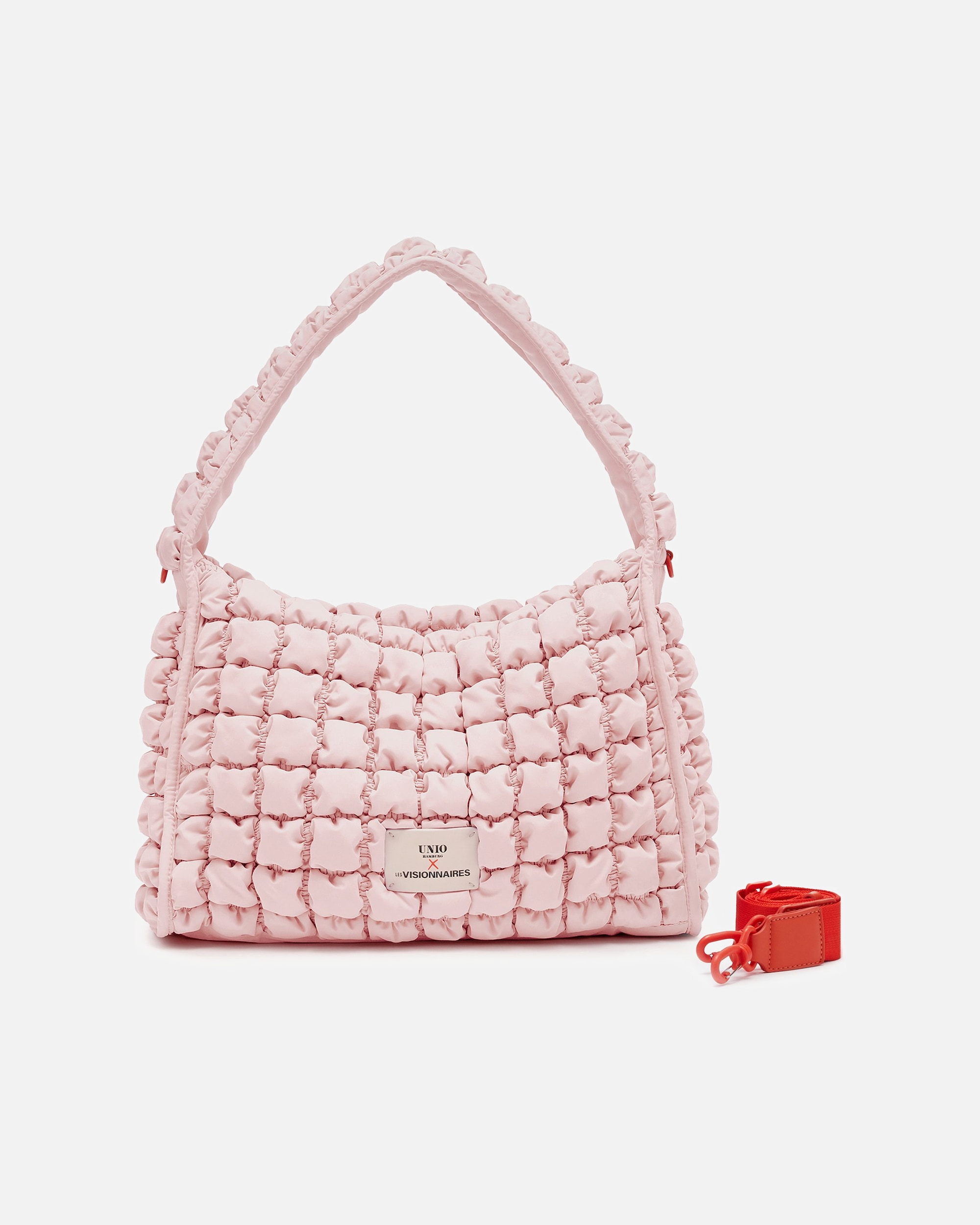 Pochette for FemmeLES VISIONNAIRESDefault Brand LineUnio Hobo Sac à main porté épaulerose