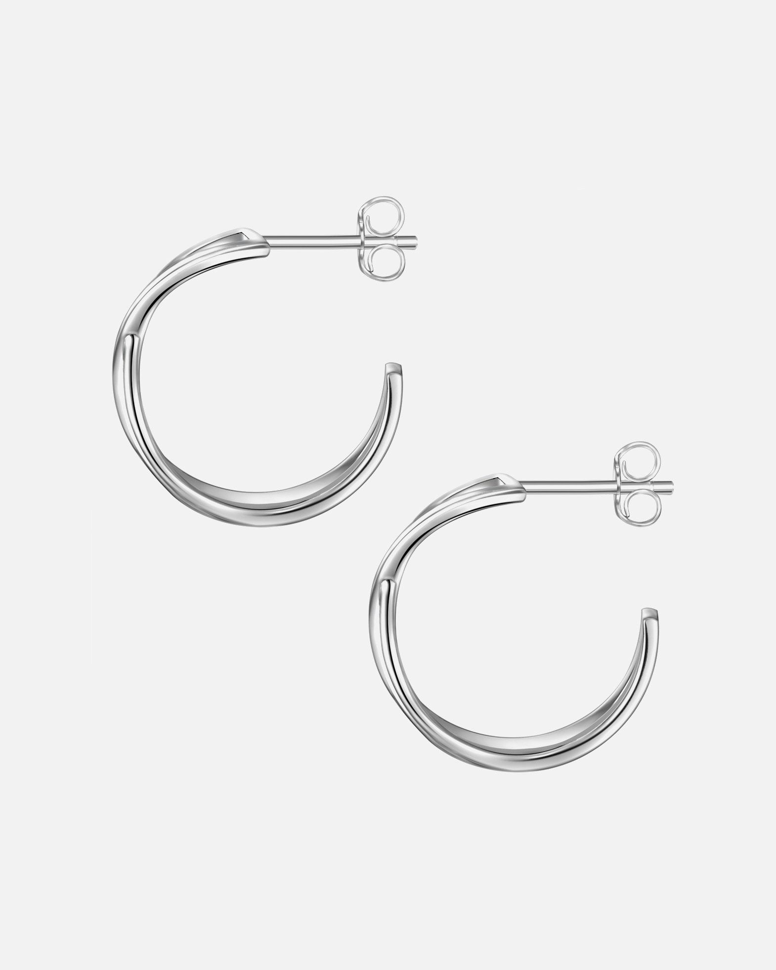 Boucle d'oreilles for FemmeGlanzstücke MünchenPuces d'oreilles en argent Argent sterling en Argent15,7 mm