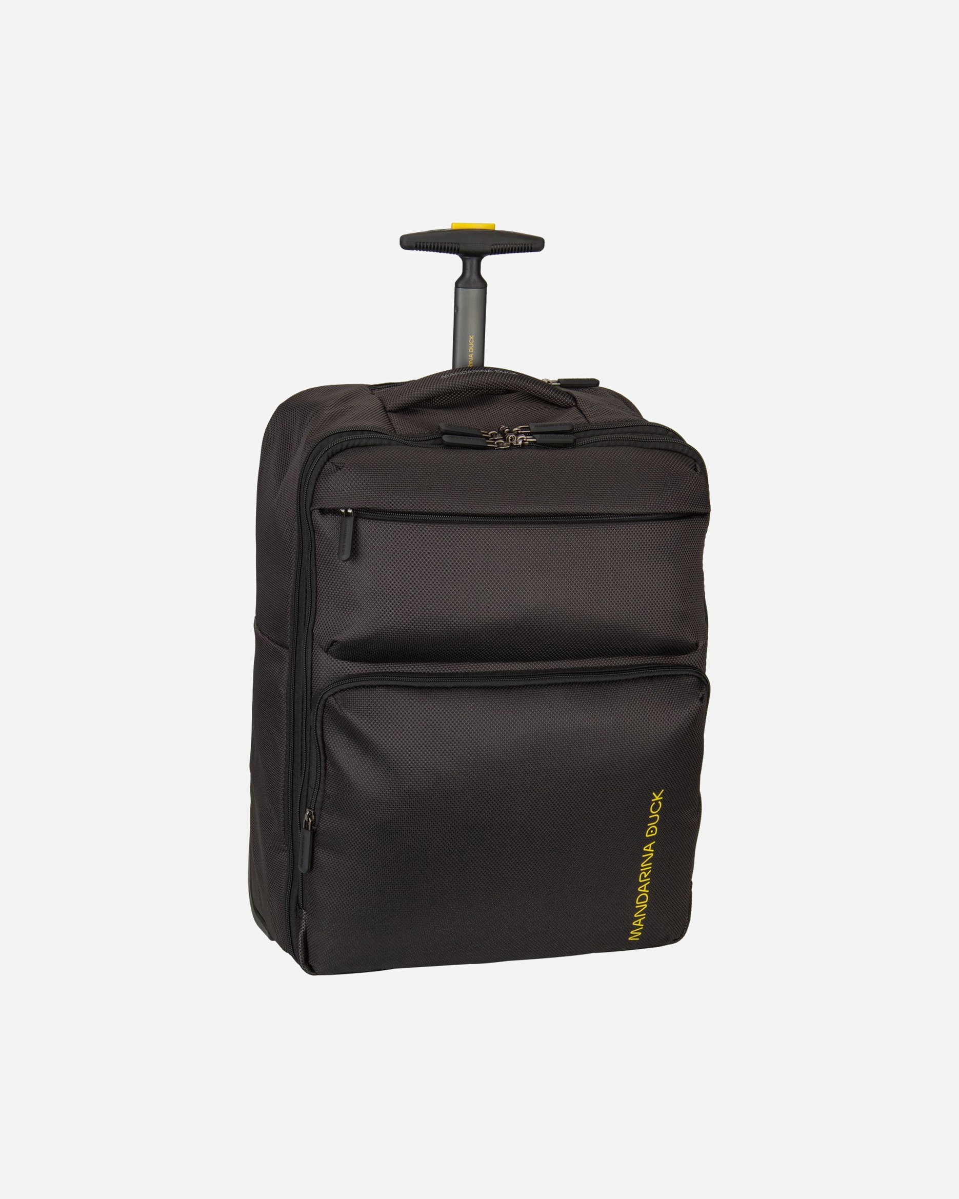 Valise trolley for UnisexeMandarina DuckZephyr 2 roulettes Trolley à dos 54 cm Compartiment pour ordinateur portableblack