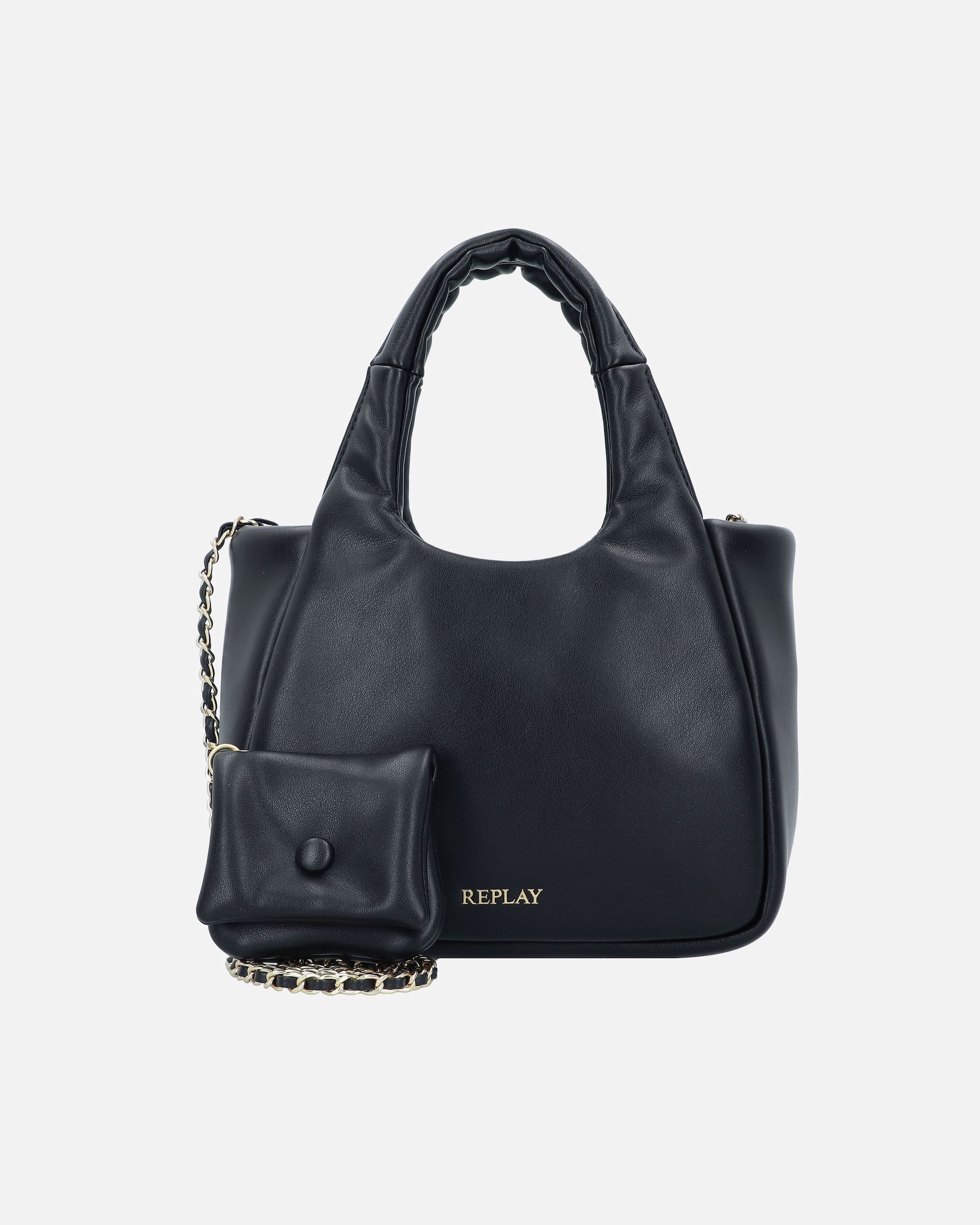 Tasche für Weiblich Replay Handtasche 21.5 cm black