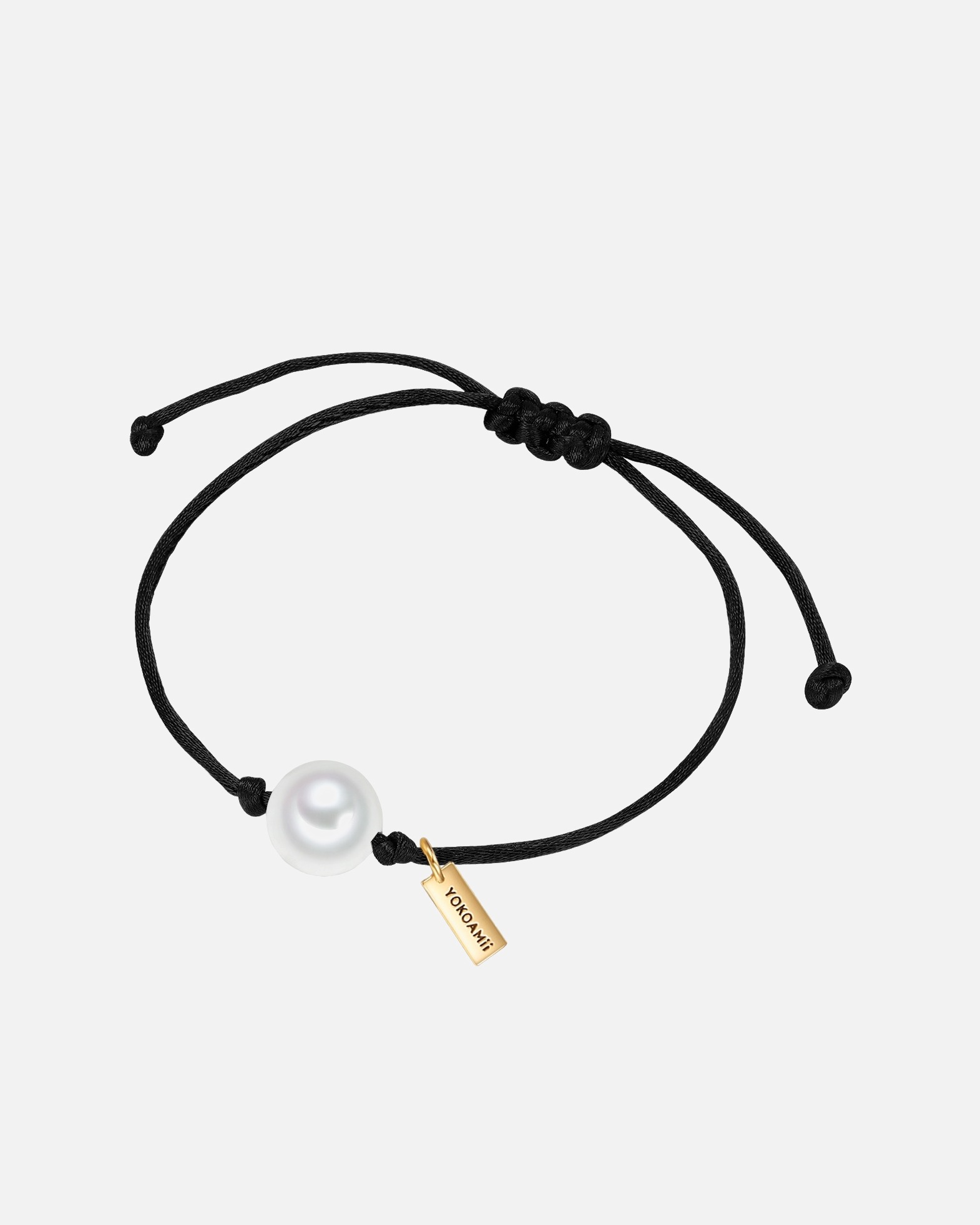 Armband für Weiblich Yokoamii Armband Muschelkernperle in flexibel einstellbar