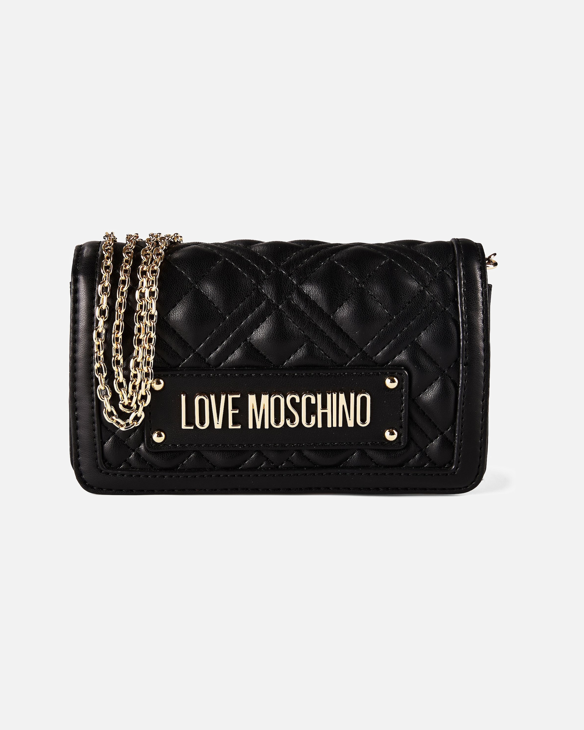Umhängetasche für Weiblich Love Moschino Quilted Umhängetasche black