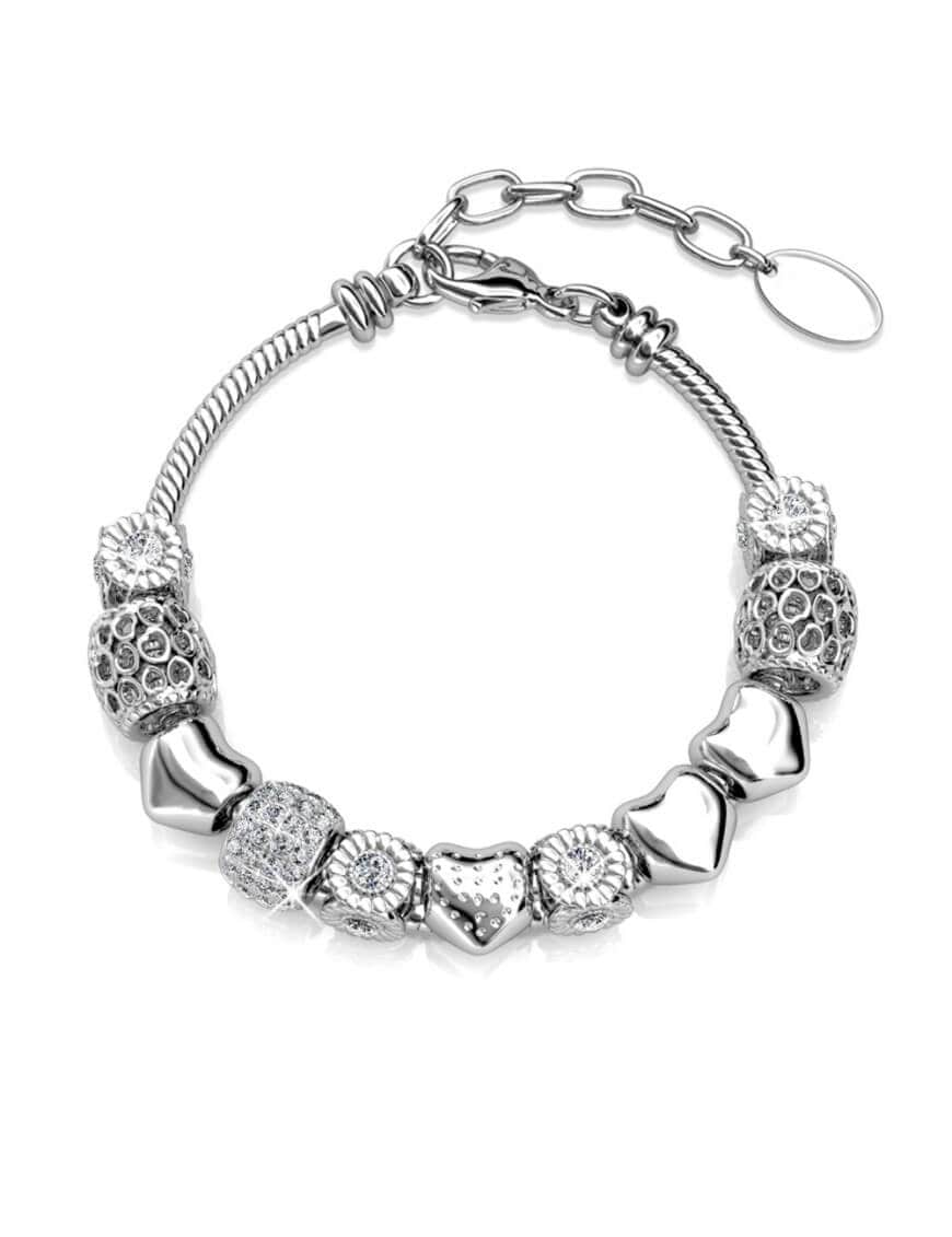 Armband Radiant Charm - Silber - 225 + 25 mm