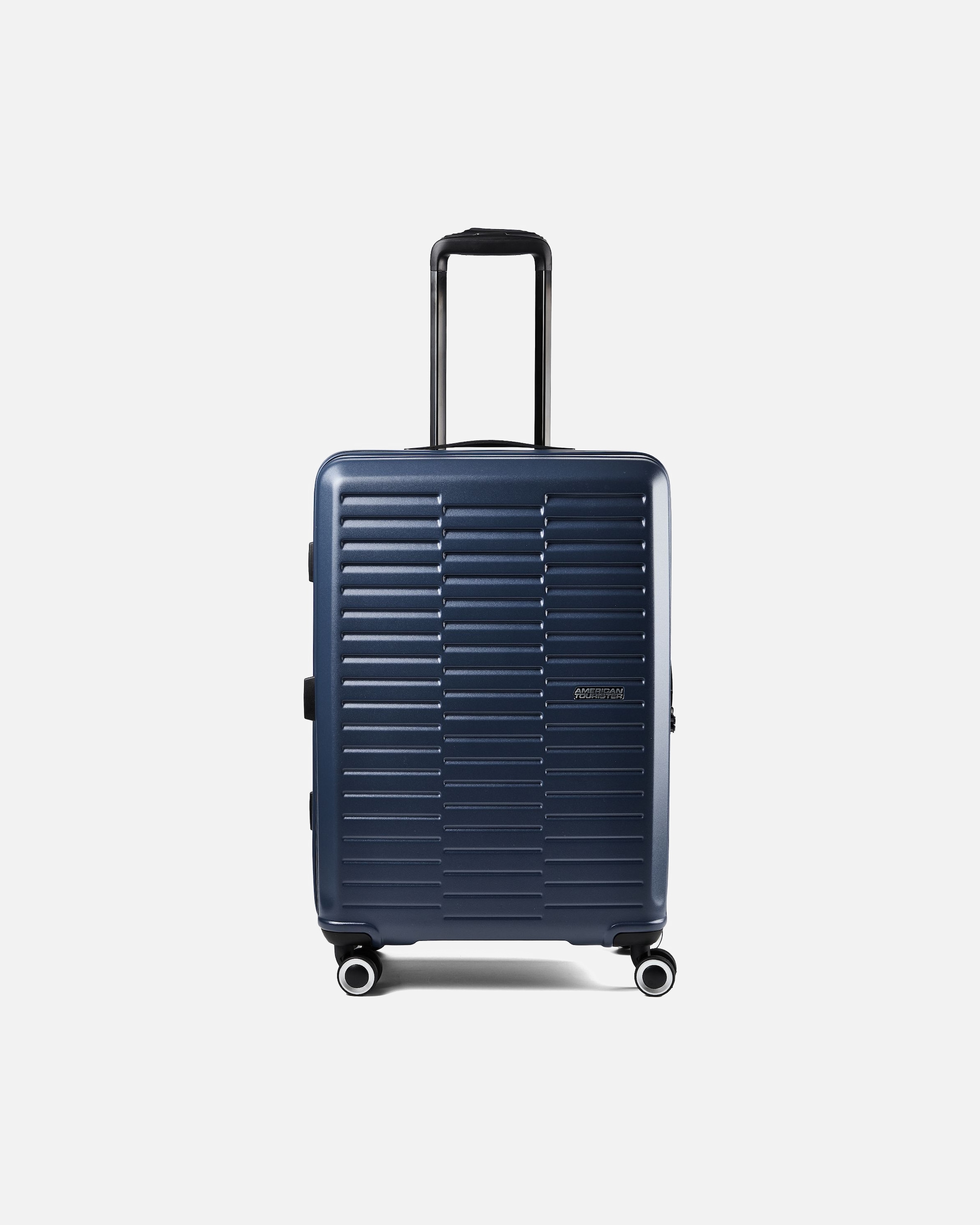 Trolley für Männlich American Tourister Sunset Hills 4 Rollen Trolley 64.5 cm navy blue