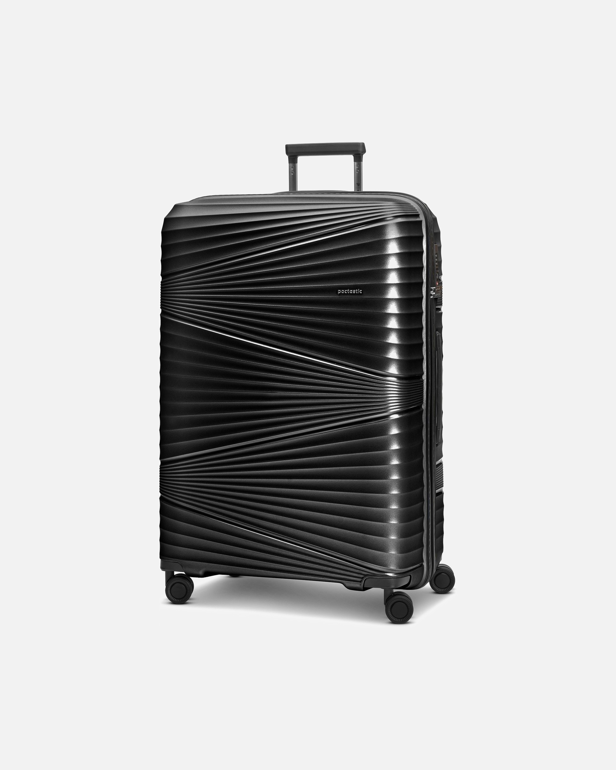 Trolley für Männlich Pactastic Collection 02 THE LARGE 4 Rollen Trolley 77 cm black metallic