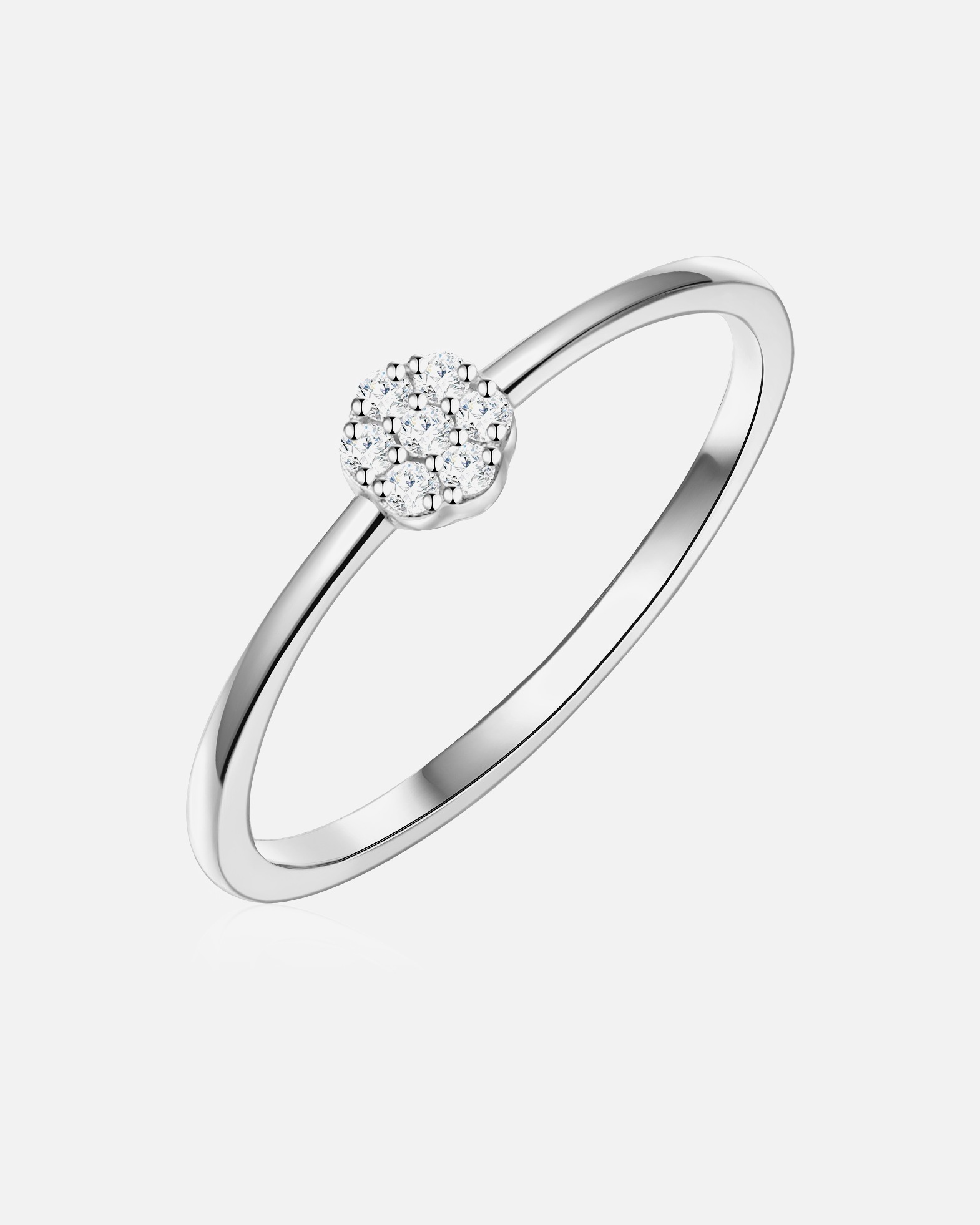 Bague for FemmeGlanzstücke MünchenBague en argent Argent sterling Oxyde de zirconium (CZ) en Argent50