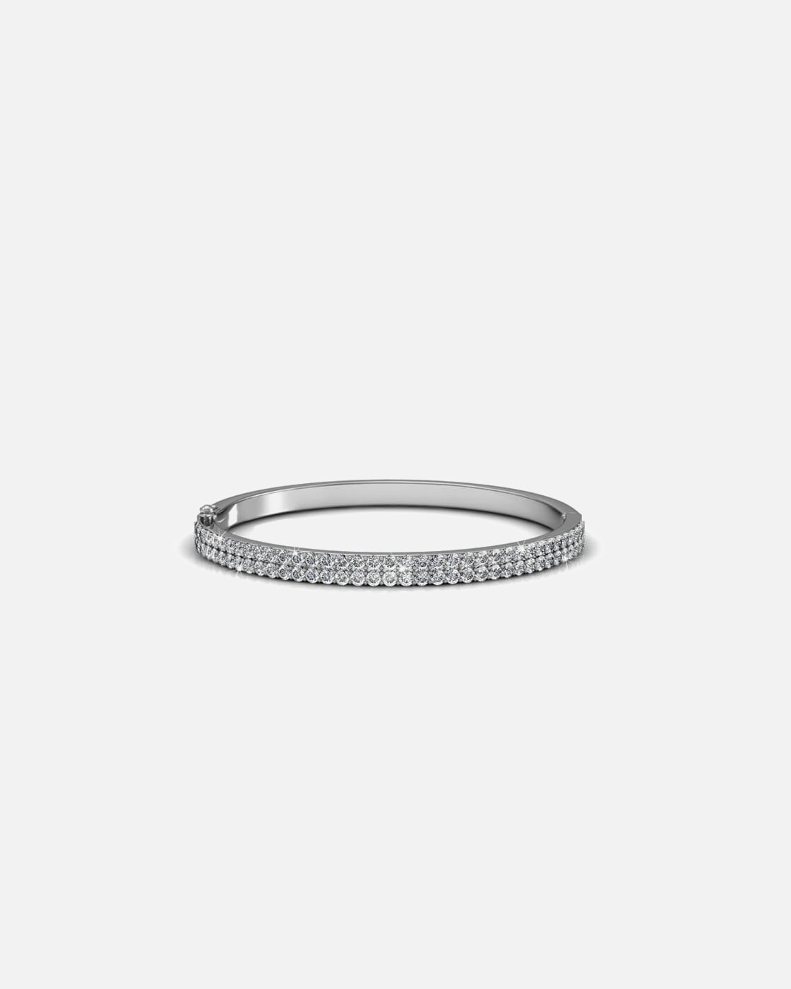 Armband für Weiblich MYC-Paris Glamour-Armband Glamour Armband – Silber und Kristall