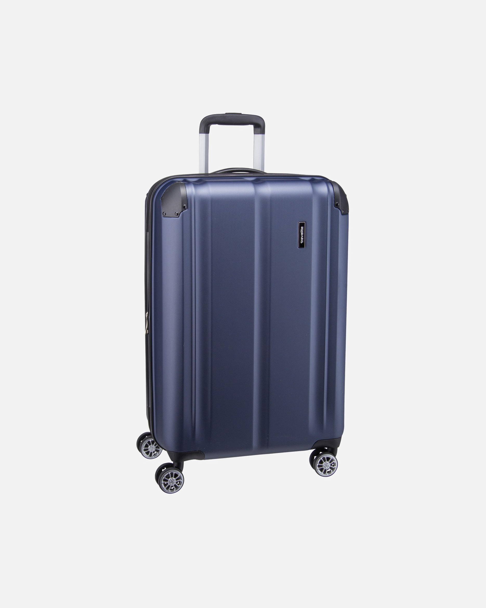 Trolley für Unisex Travelite City M 4-Rollen Trolley 68 cm marine