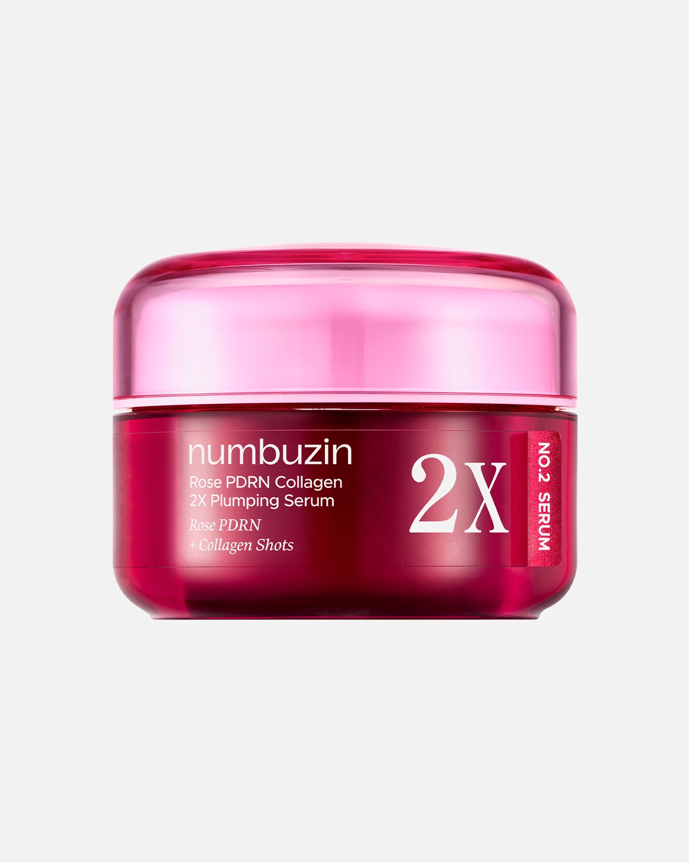 Sérum au collagène for UnisexeNumbuzinNo.2 Rose PDRN Collagen 2X Plumping Serum30ml