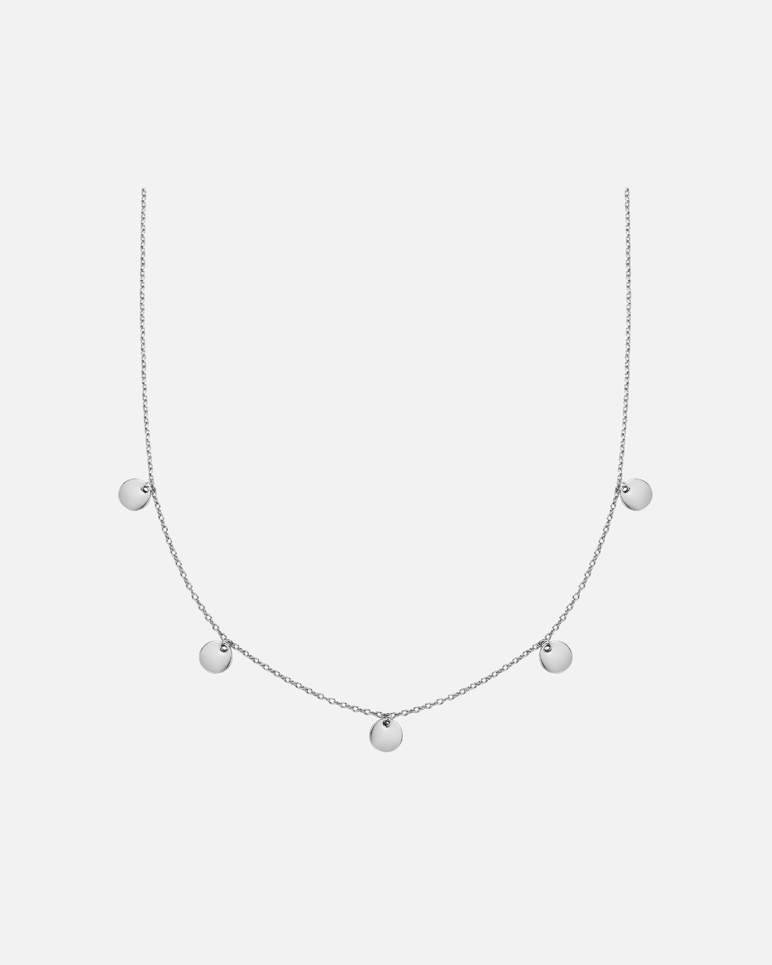 Collier for FemmeEASTSIDEChaîne en Acier inoxydable en Argent40,0 cm Basiskette + 5,0 cm Verlängerung