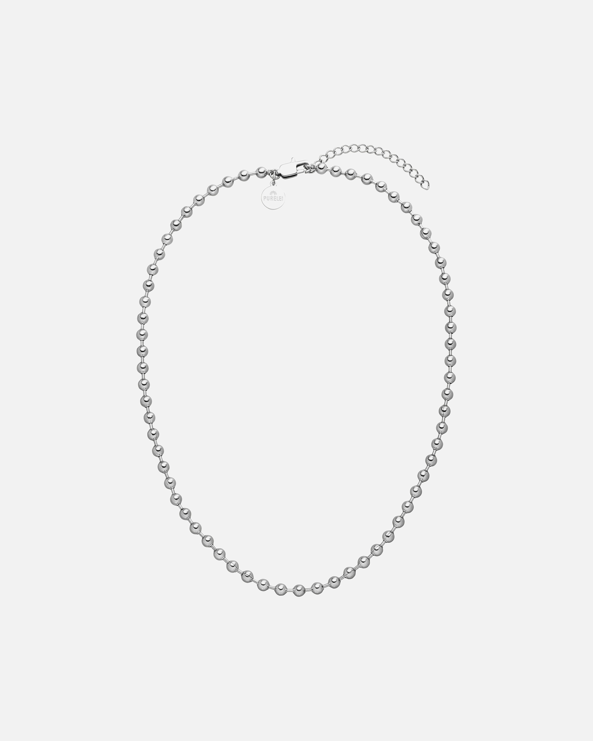 Collier for FemmePureleiBubble Collier 100% acier inoxydableArgent