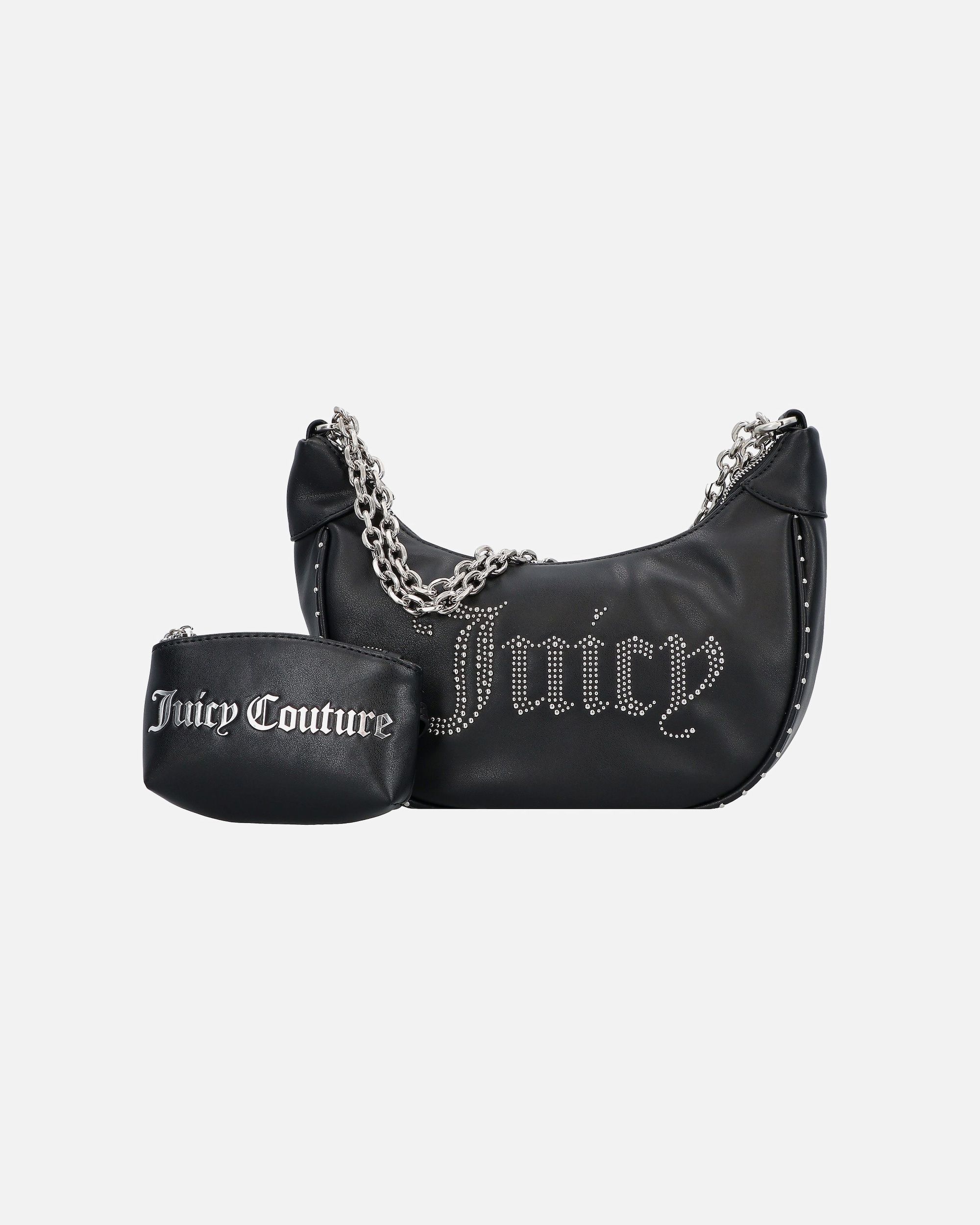 Tasche für Weiblich Juicy Couture Kimberly Schultertasche black-nickel brushed