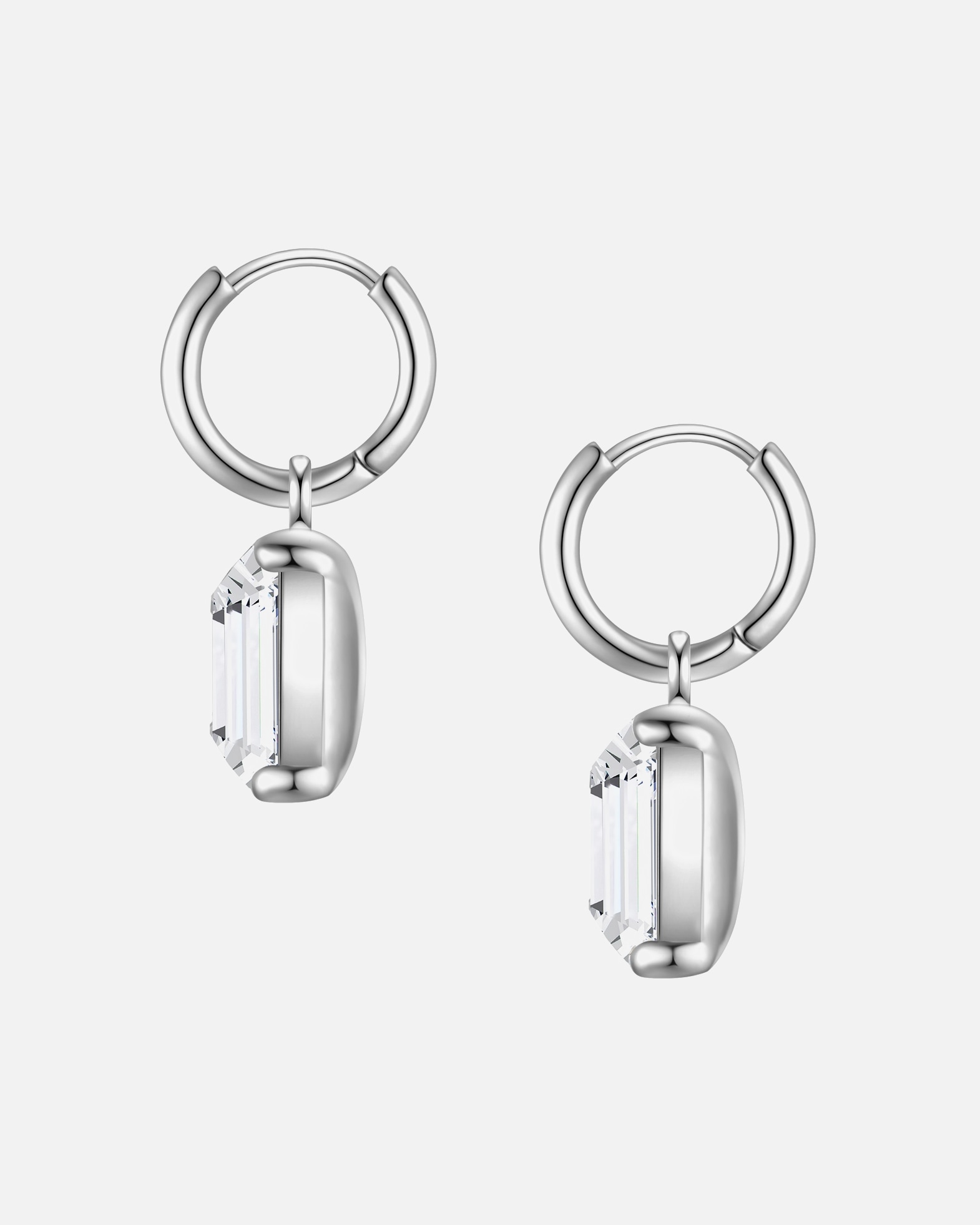 Créoles for FemmeYokoamiiBoucles d´oreilles en Laiton en Argent25,9 mm