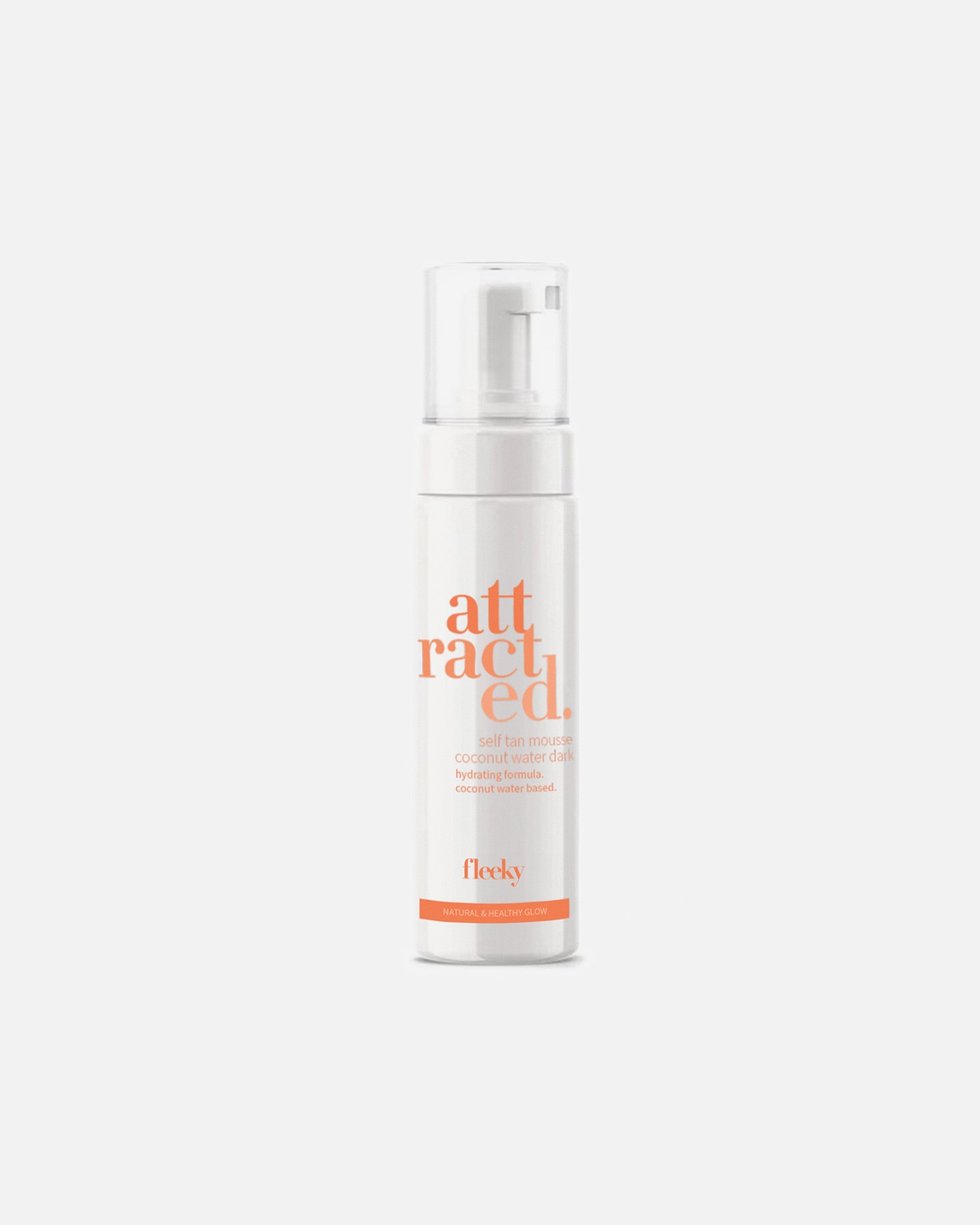 Selbstbräuner für Unisex Fleeky Self Tan Mousse mit Kokosnuss Extrakt 200 ml