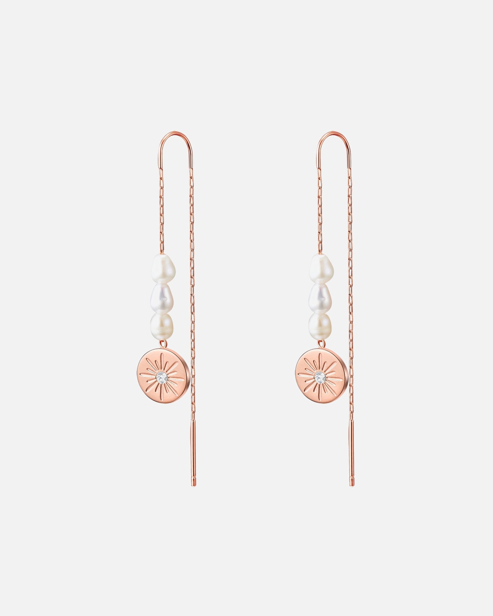 Boucle d'oreilles for FemmeValero PearlsBoucles d´oreilles en acier inoxydable Acier inoxydable Preciosa Perle de culture d'eau douce en Or rose10,0 mm