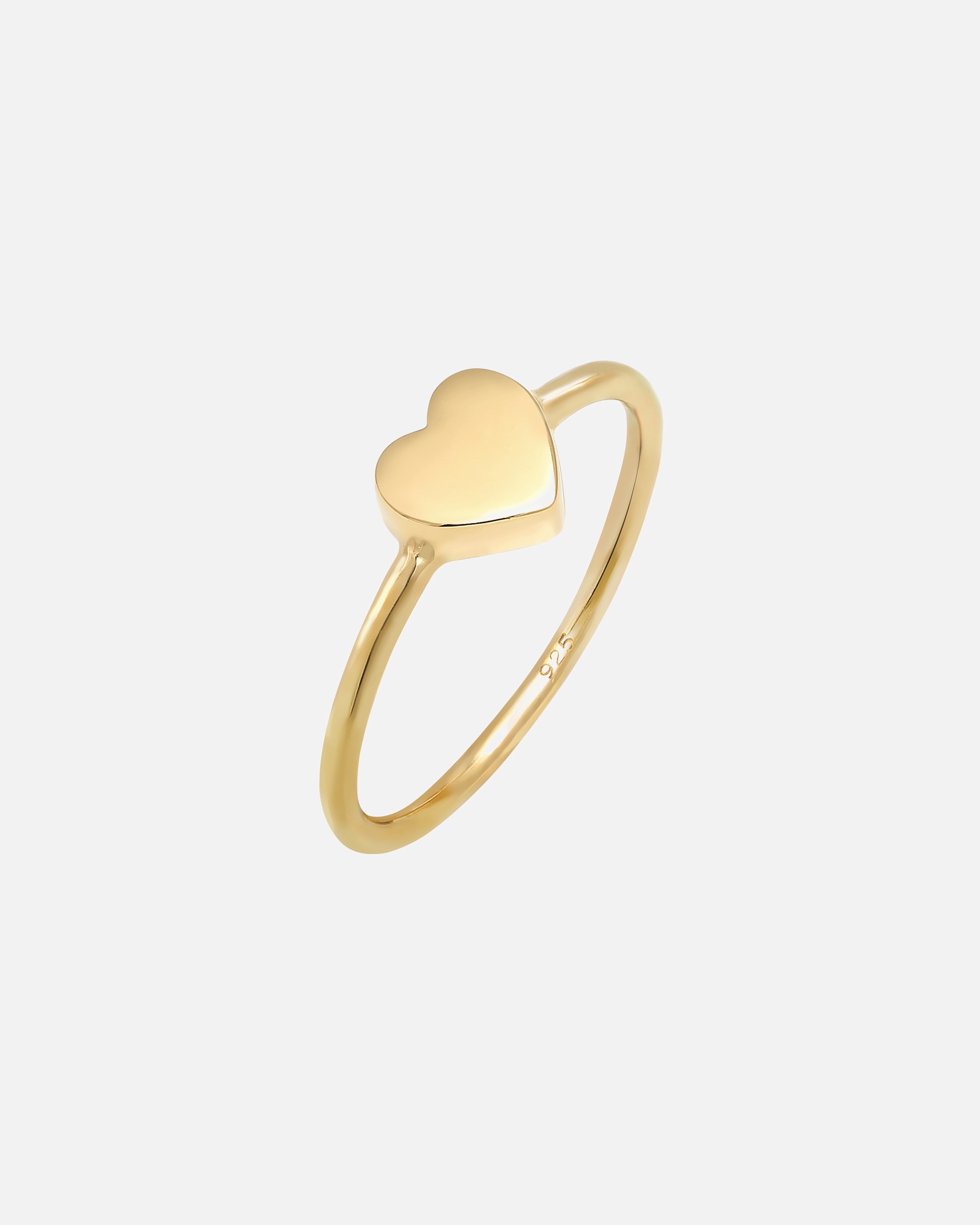 Ring für Weiblich Elli Herz Love Liebe Valentinstag 925 Sterling Silber 52