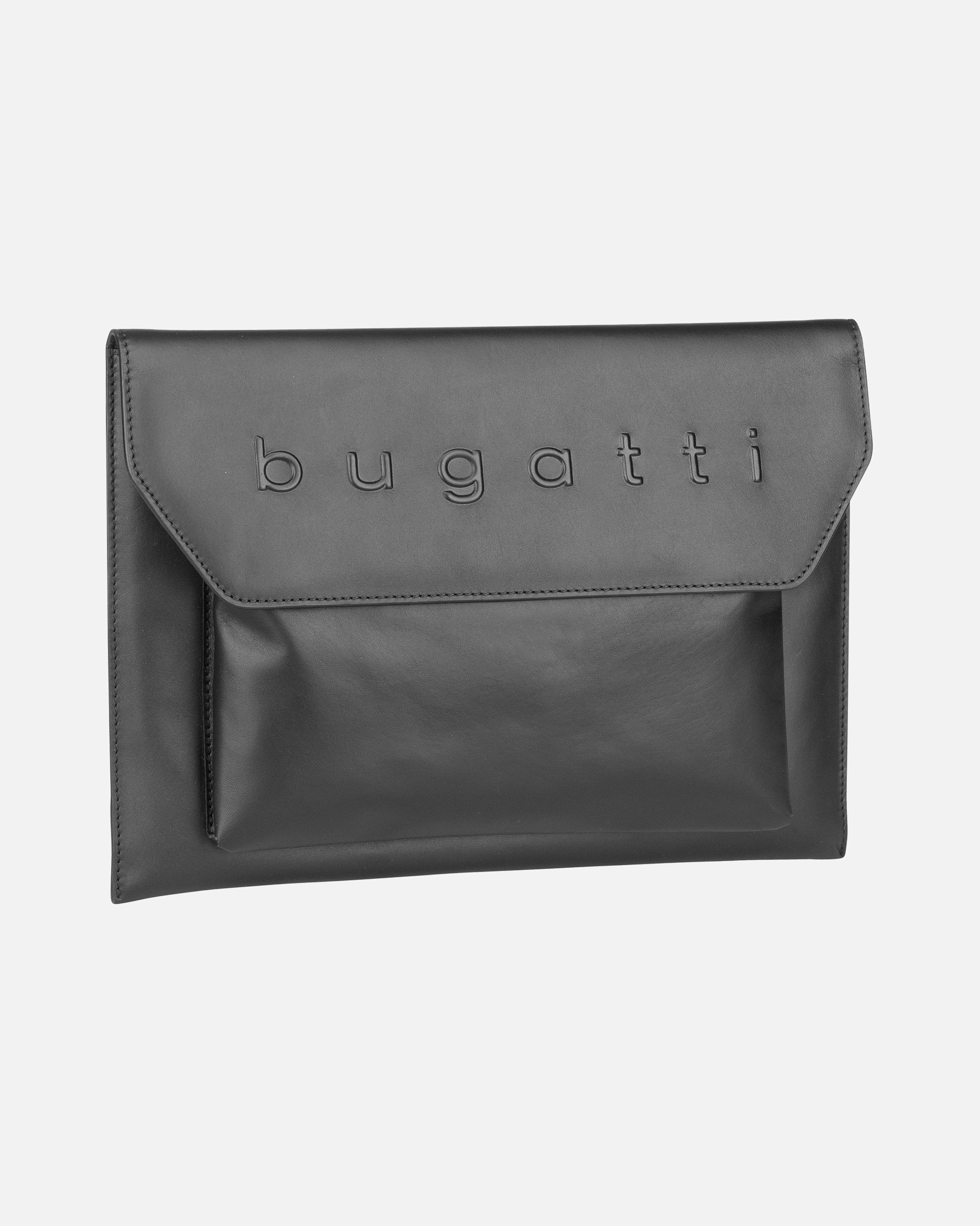 Laptoptasche für Weiblich Bugatti Daphne Laptophülle Leder 36 cm schwarz