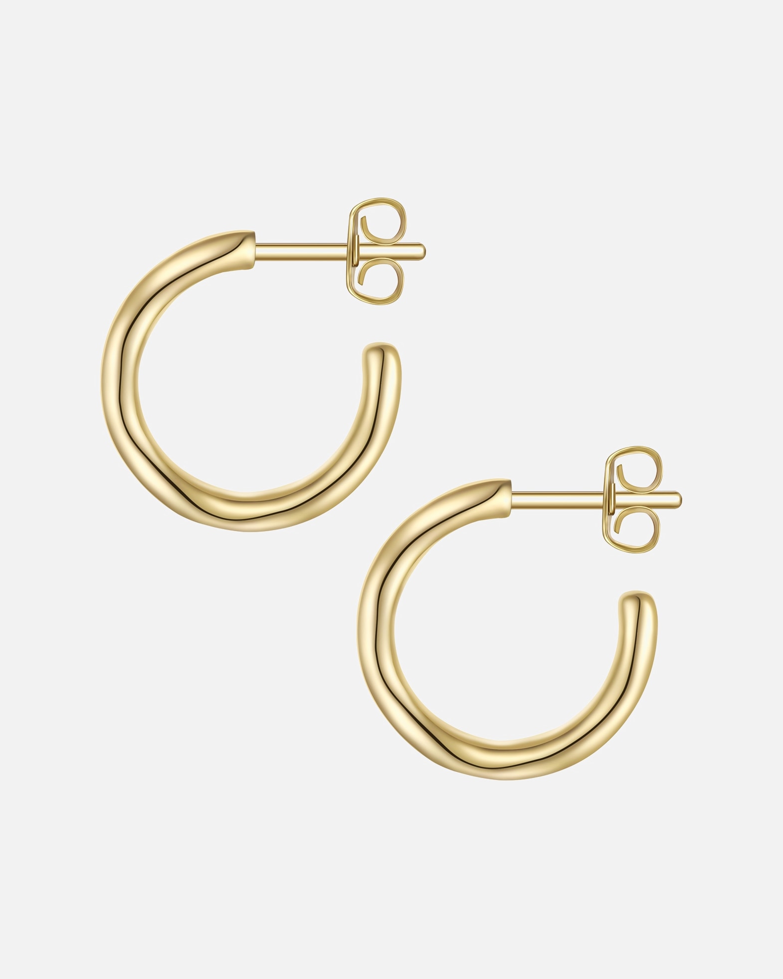 Créoles for FemmeGlanzstücke MünchenBoucles d´oreilles en Argent sterling en Or jaune18,1 mm