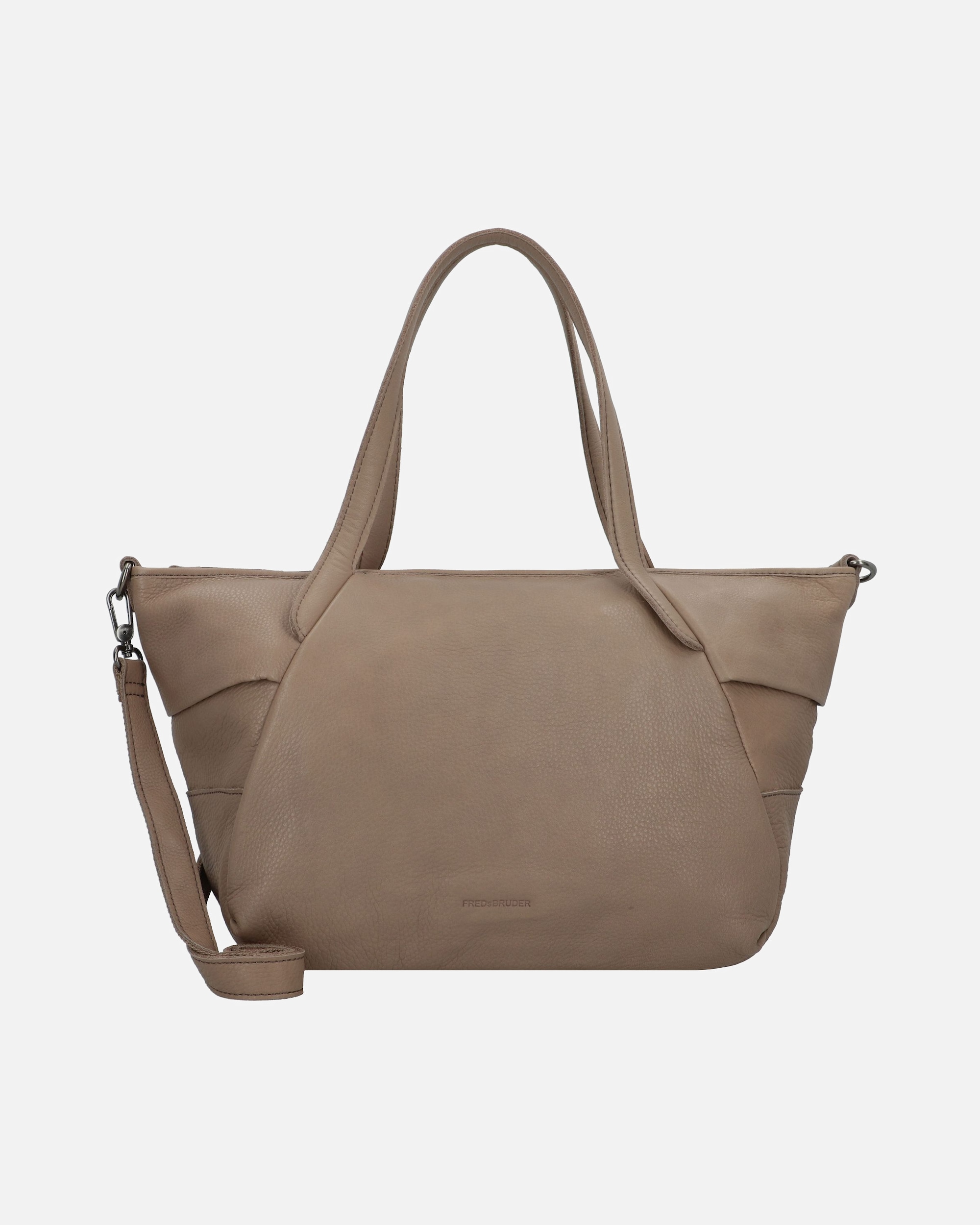 Sac for FemmeFREDsBRUDERLeia Sac de shopper Cuir 40 cmalmond