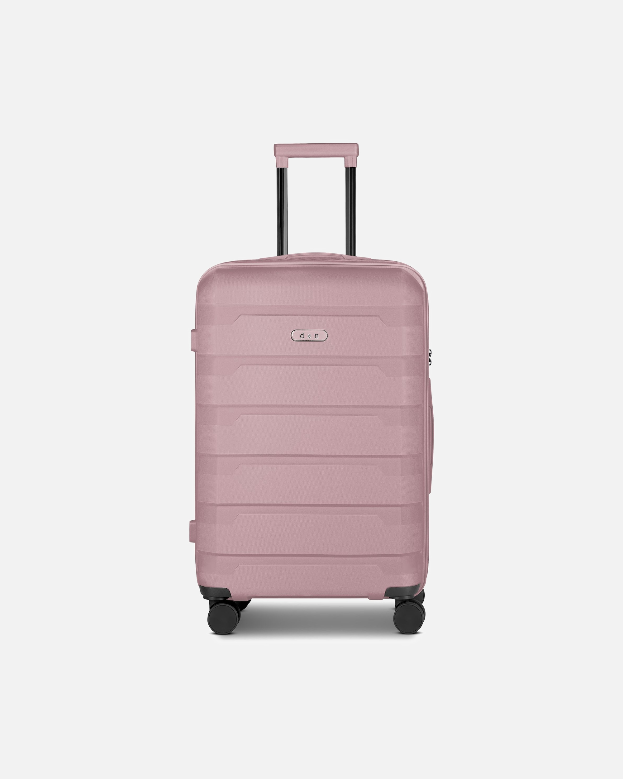 Valise trolley for Hommed & nSouth Dakota 4 roulettes Trolley M 66 cm avec soufflet d'extensionrose gold