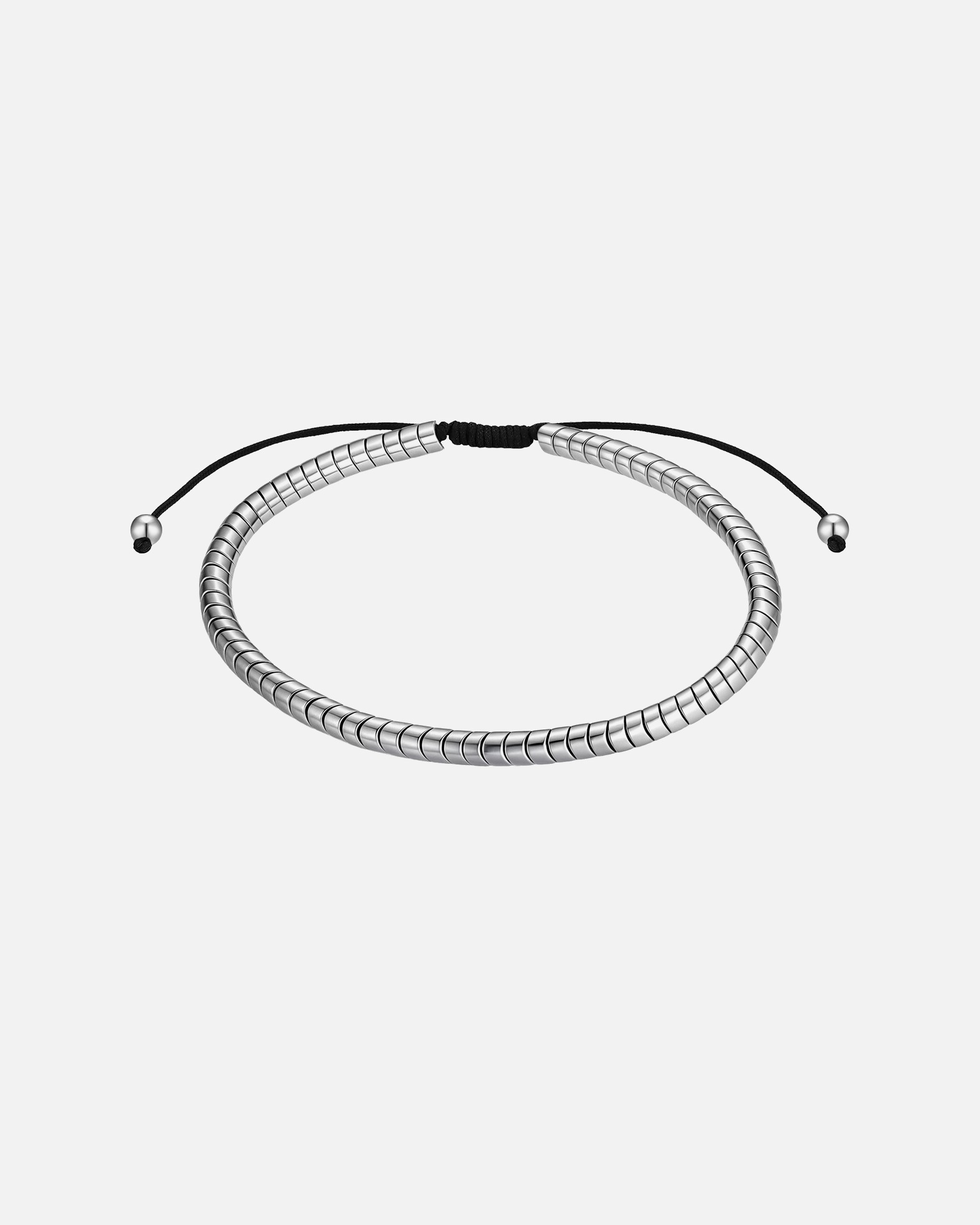 Bracelet for HommeTrue RebelsBracelet en acier inoxydable en argent19,0 - 23,0 cm, flexibel einstellbar