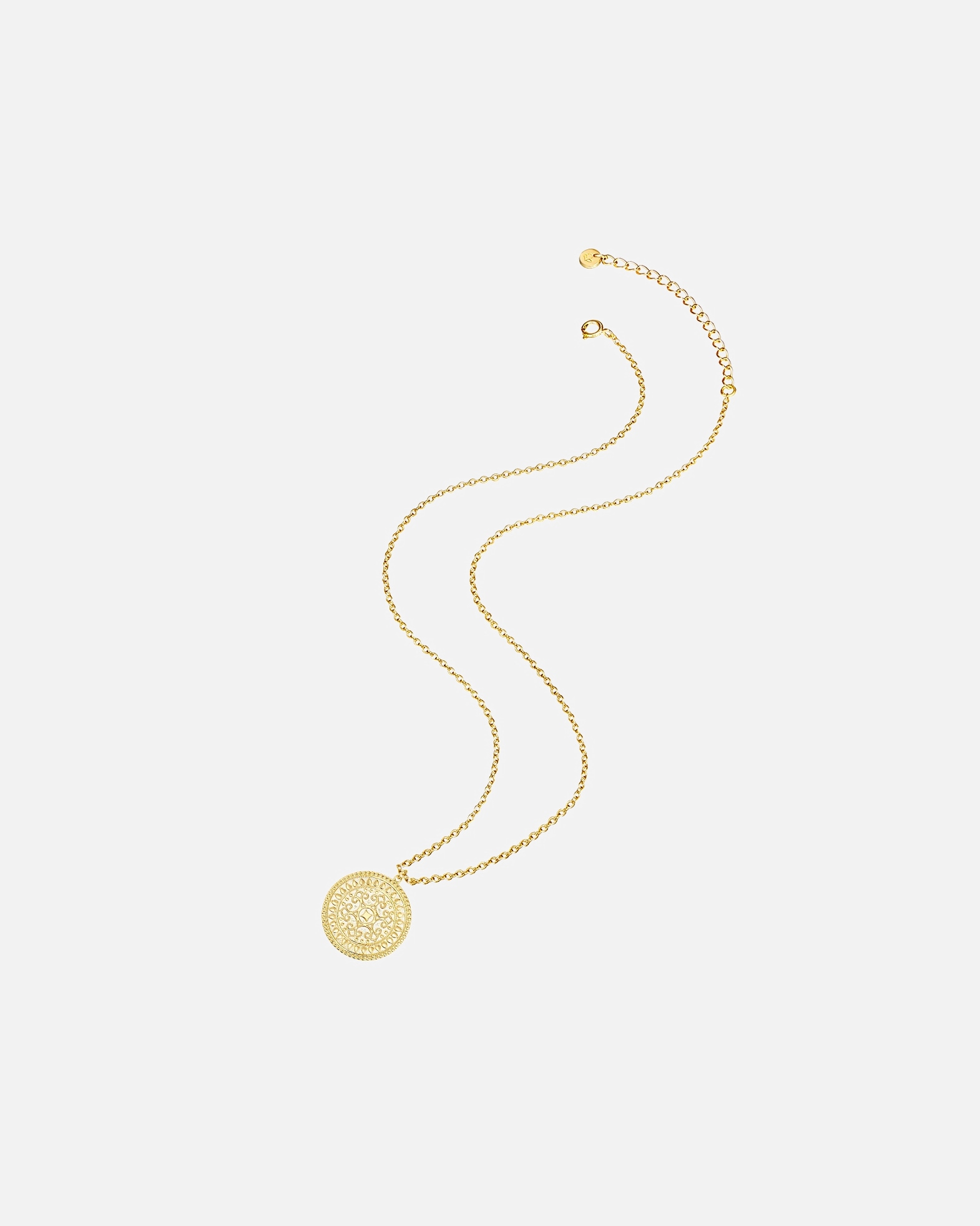 Collier for FemmeGlanzstücke MünchenCollier en argent Argent sterling en Or jaune45,0 cm Basiskette + 5,0 cm Verlängerung