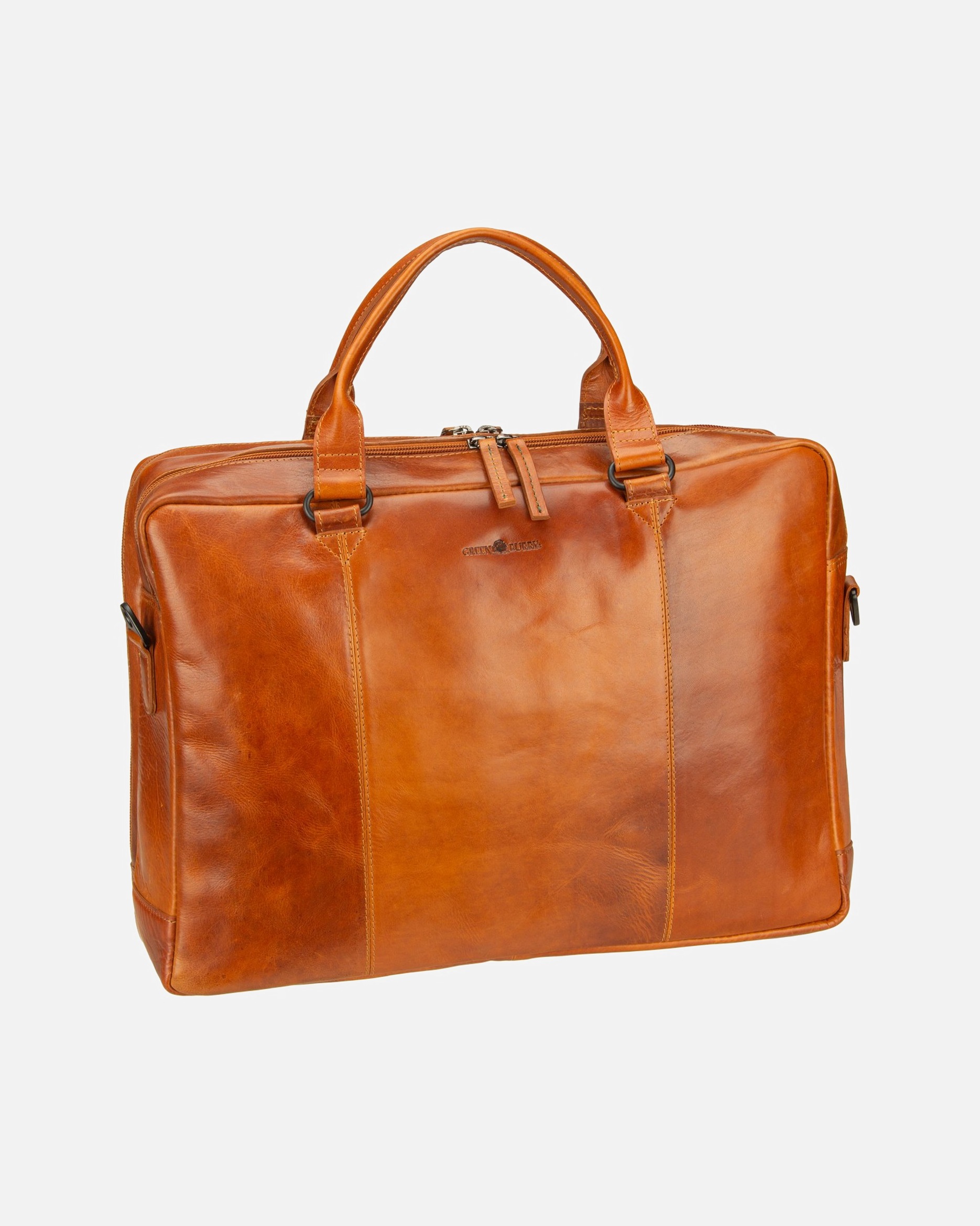 Sac pour ordinateur portable for UnisexeGreenburryNewport Porte-documents Cuir 43 cm Compartiment pour ordinateur portablecaramel