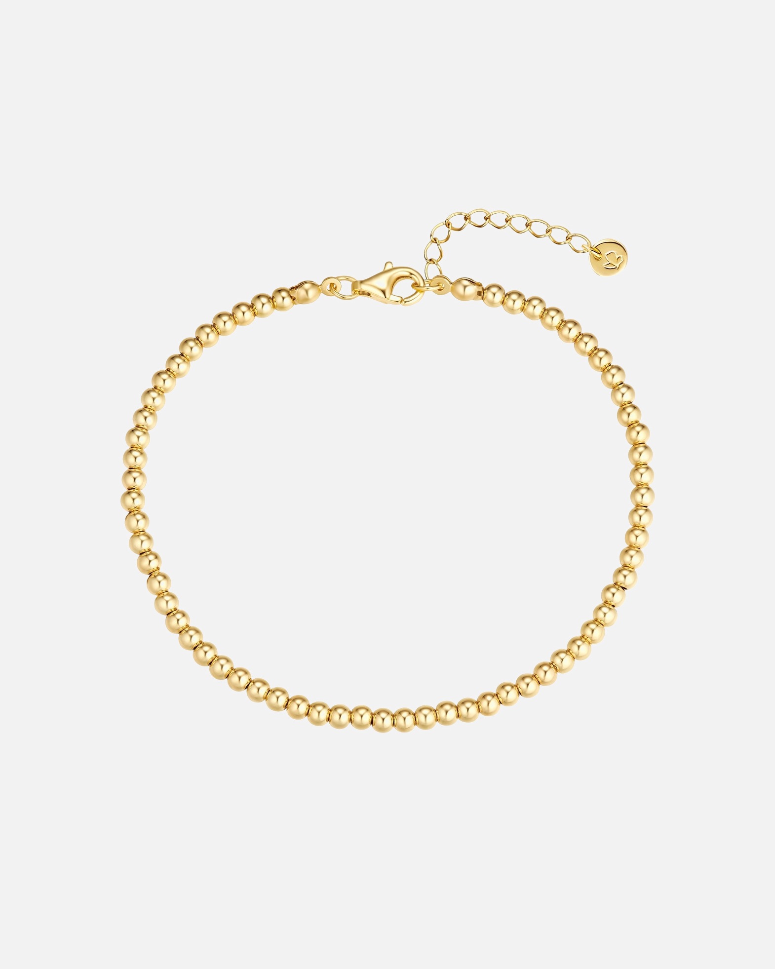 Bracelet for FemmeBracelet en argent sterling en or jaune17,0 cm Basislänge + 3,0 cm Verlängerung