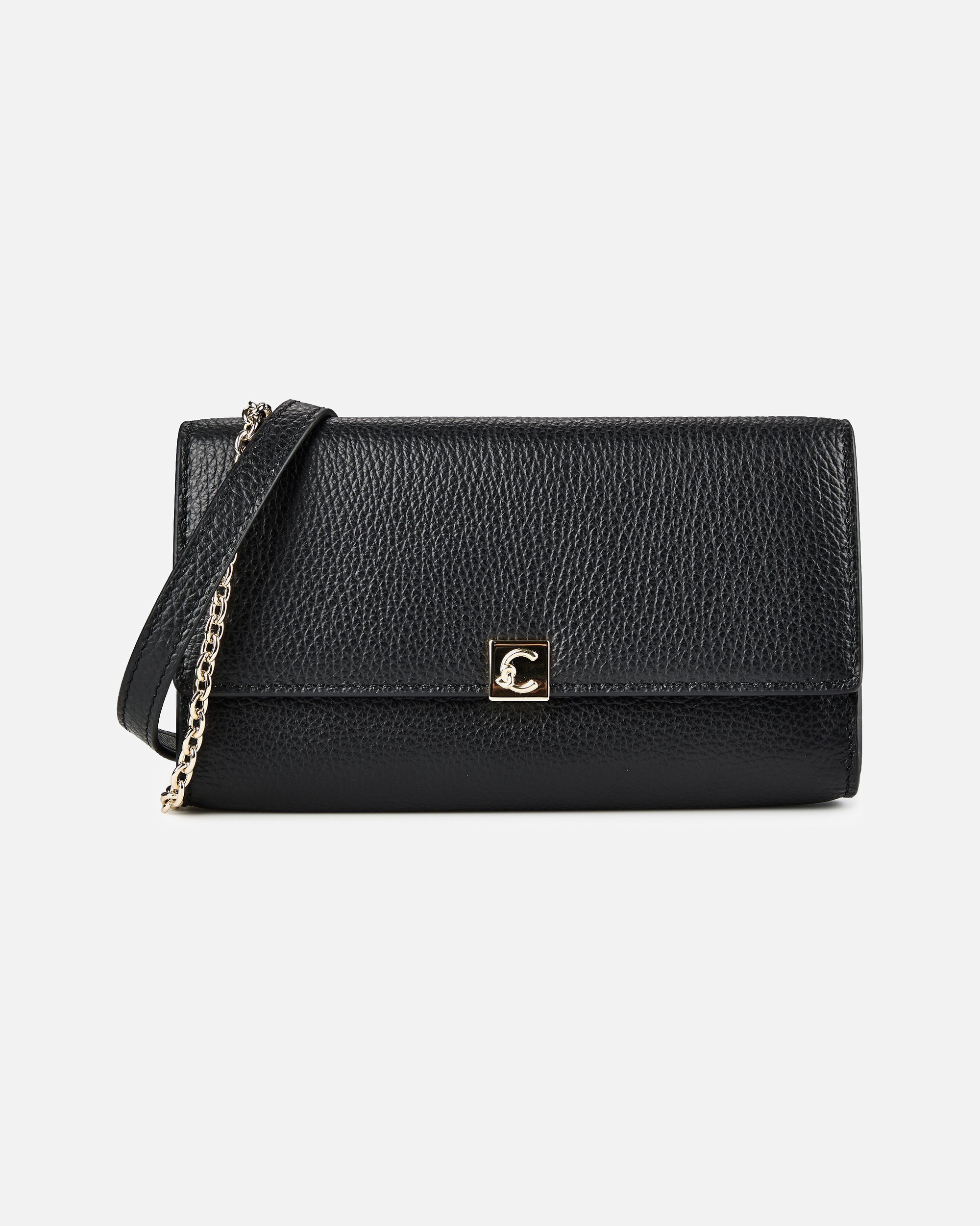 Tasche für Weiblich Coccinelle Pansy Clutch noir