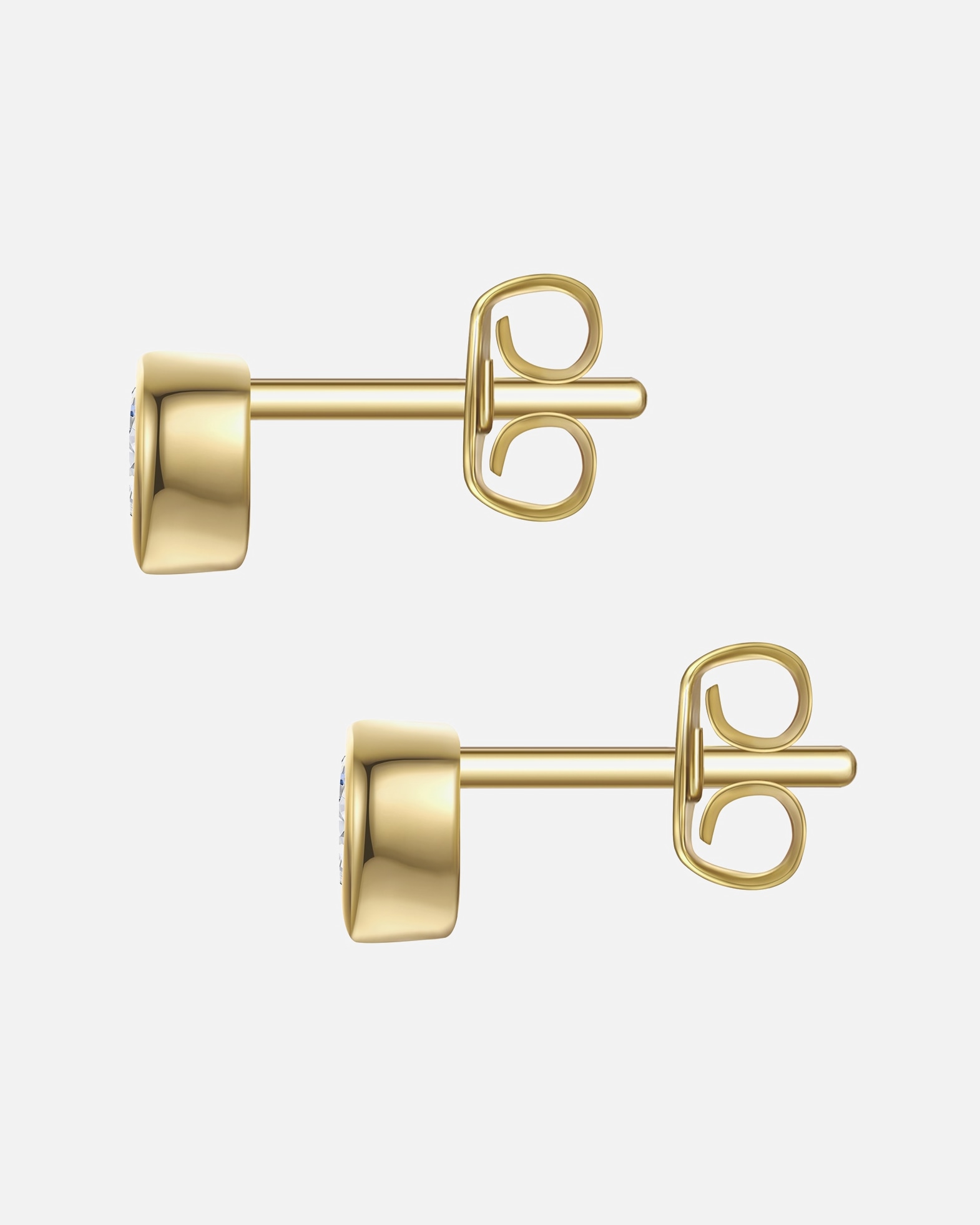 Boucle d'oreilles for FemmeRafaela DonataBoucles d´oreilles Coeur en Argent sterling en Or jaune5,1 mm