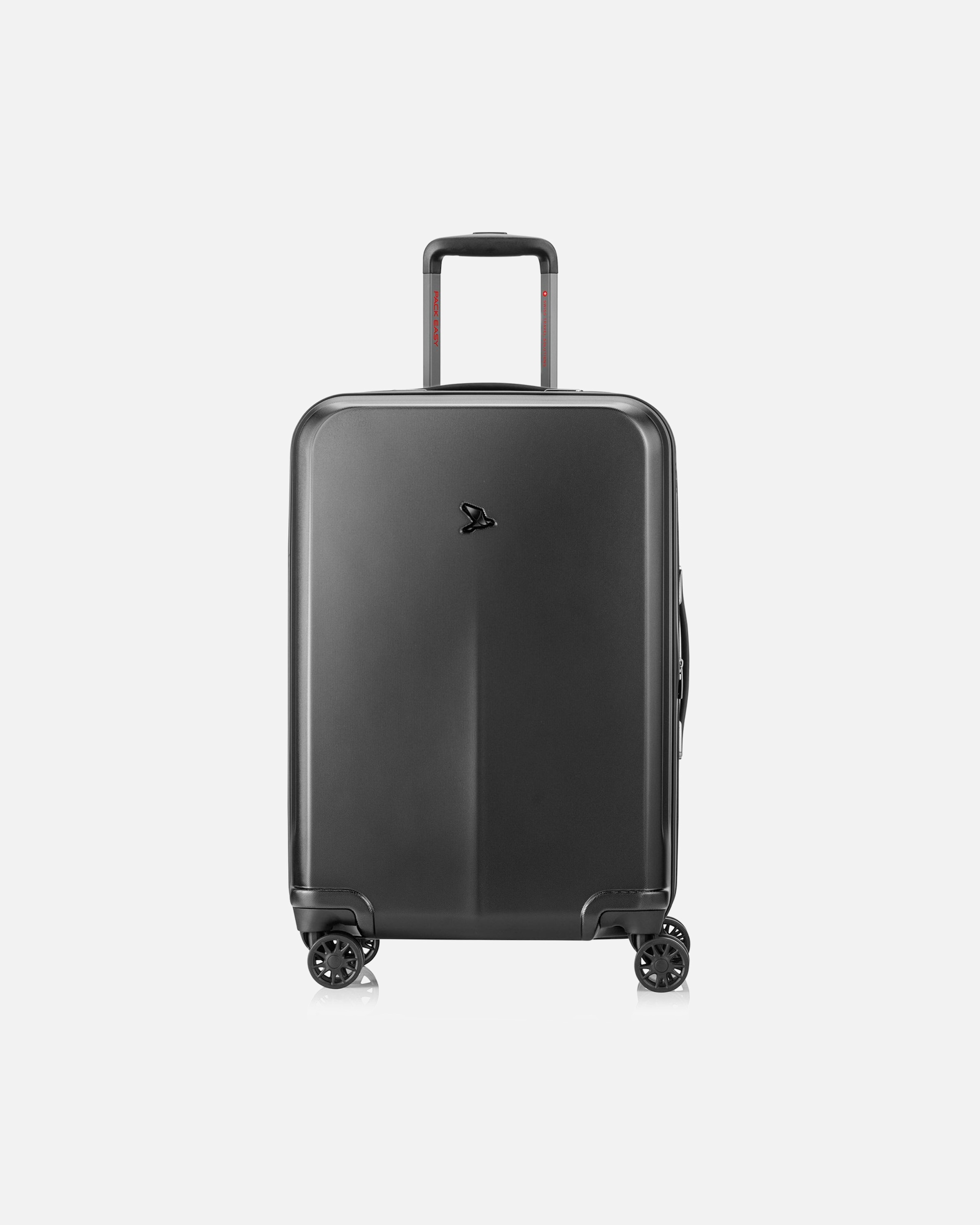 Valise trolley for HommeGenius 4 roulettes Trolley M 66 cm avec soufflet d'extensionschwarz