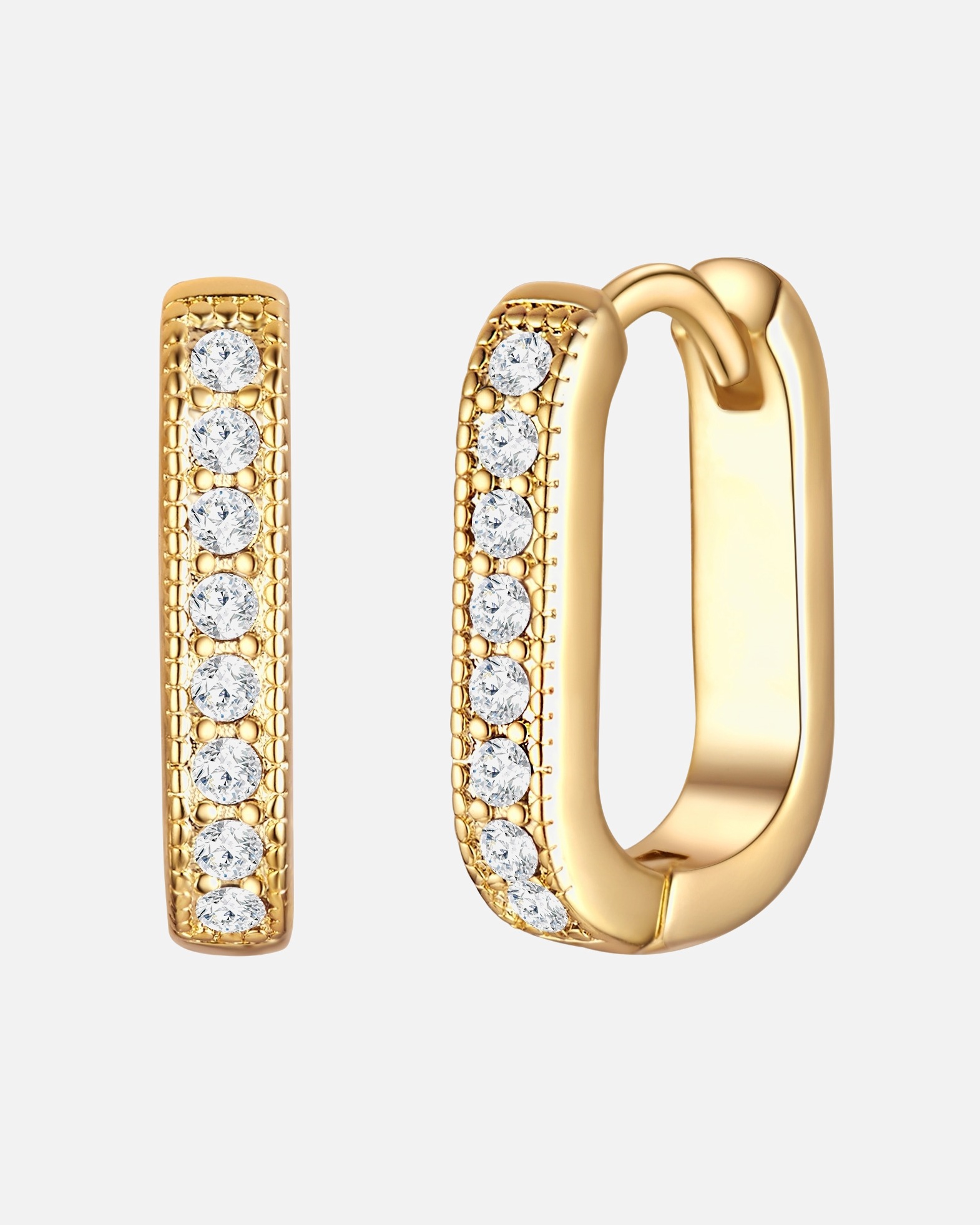 Créoles for FemmeBoucles d´oreilles en Métal en Or jaune14,8 mm